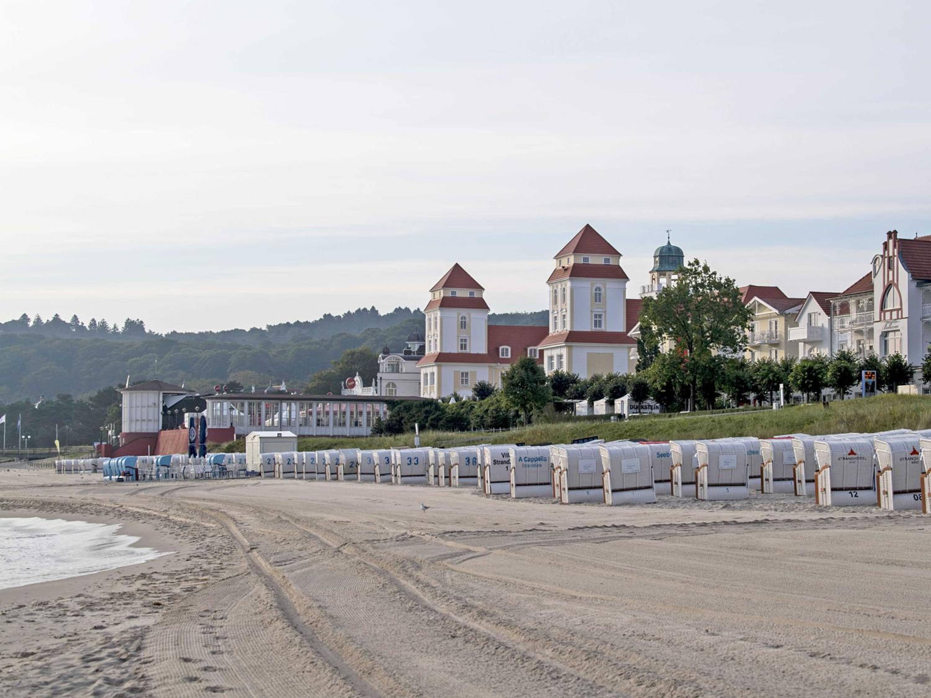 Villa Strandburg in Binz - WG 10 mit Balkon und Meerblick
