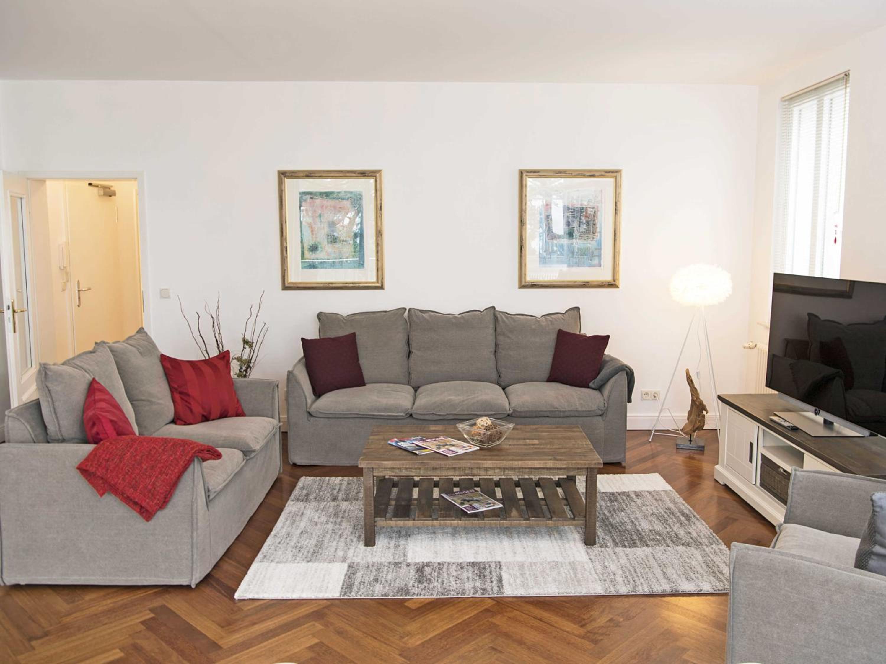 Villa Strandburg in Binz - WG 10 mit Balkon und Meerblick