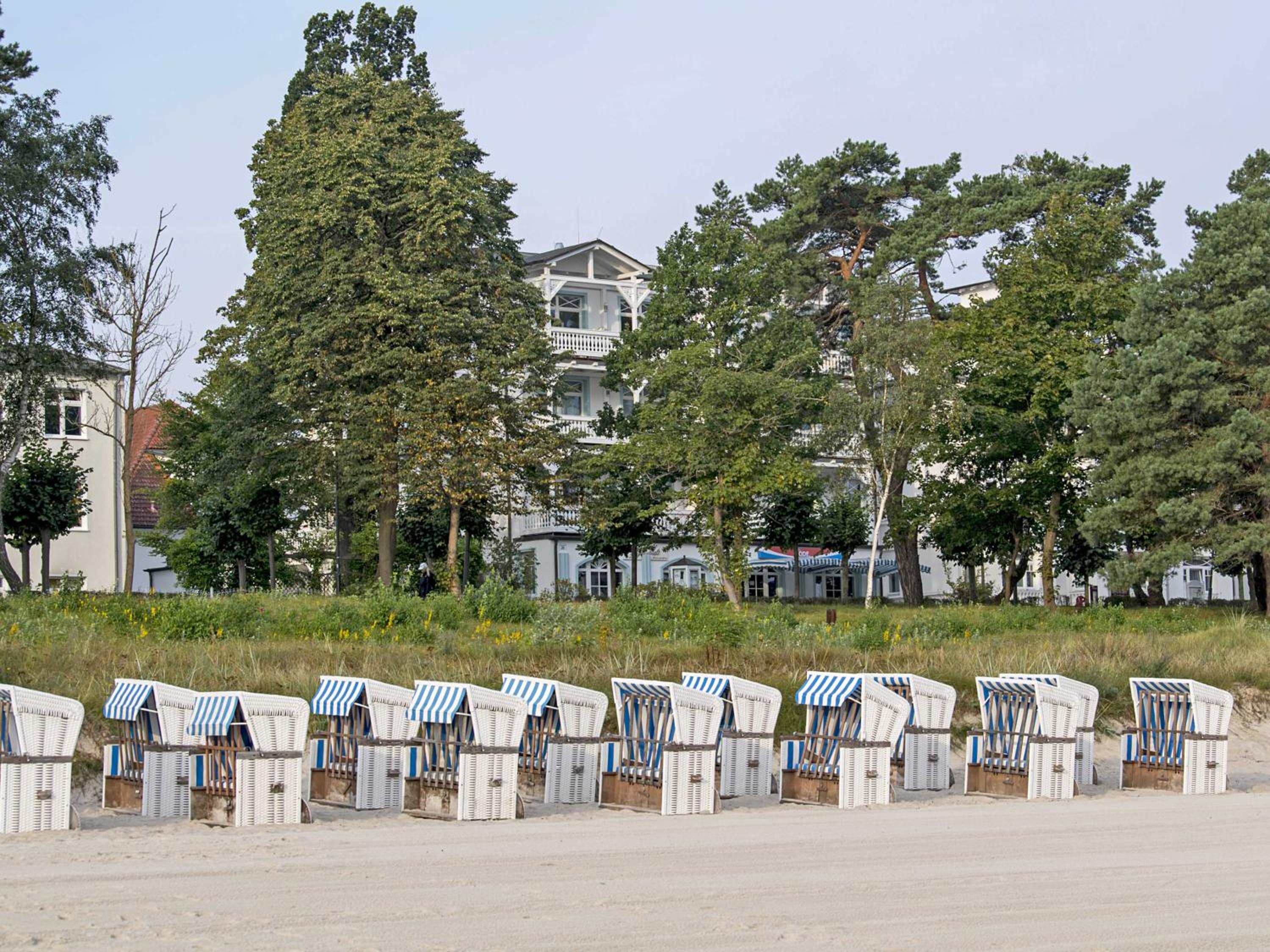 Villa Strandburg in Binz - WG 10 mit Balkon und Meerblick