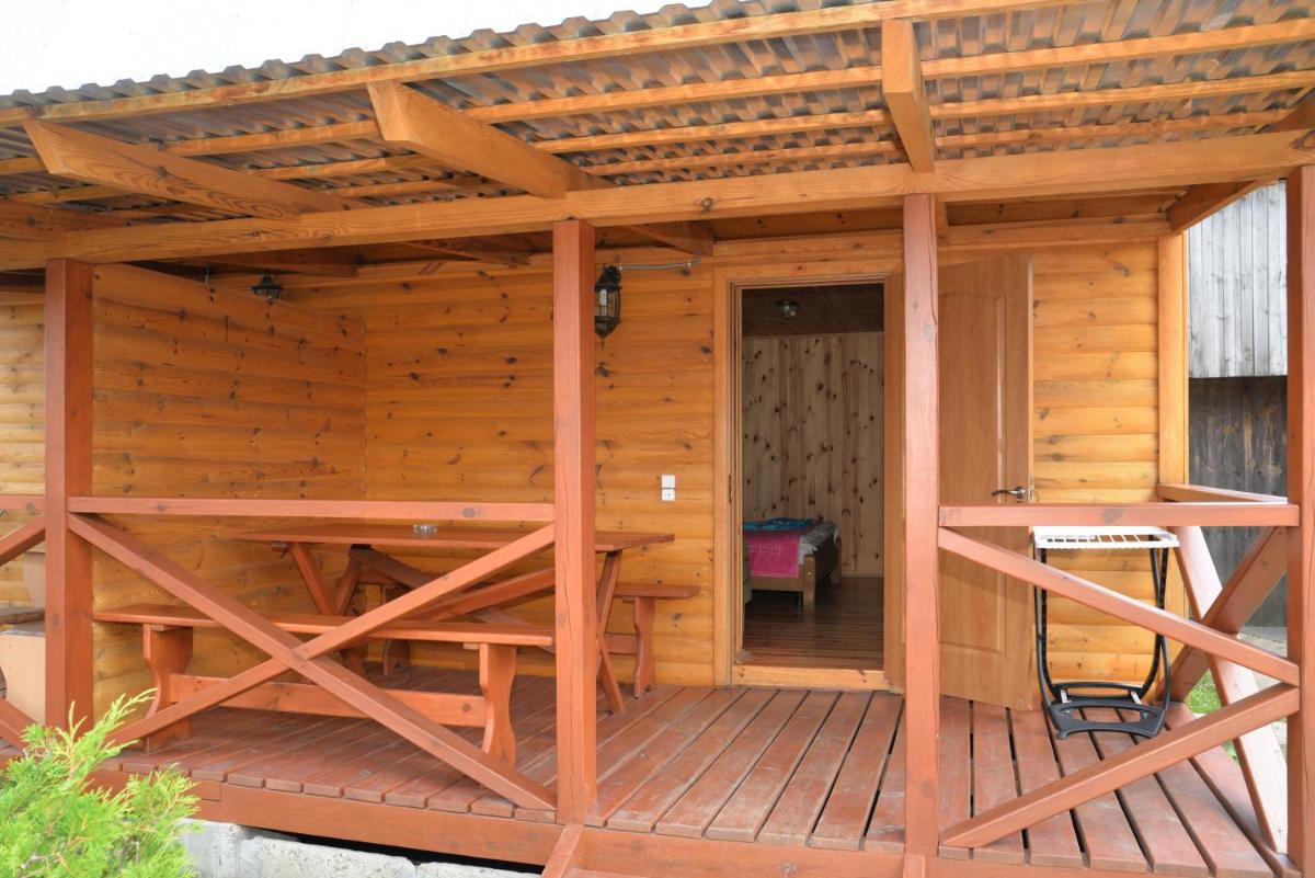 outdoor BBQ area