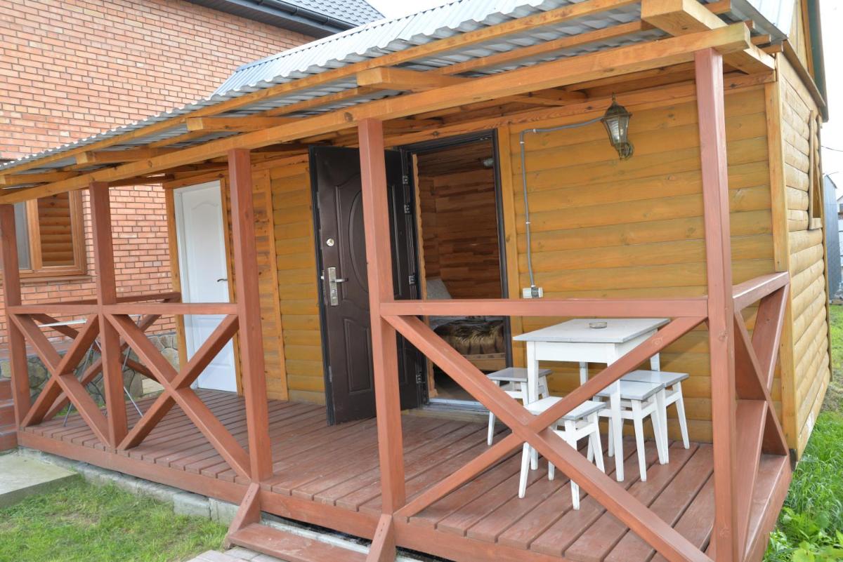 outdoor BBQ area
