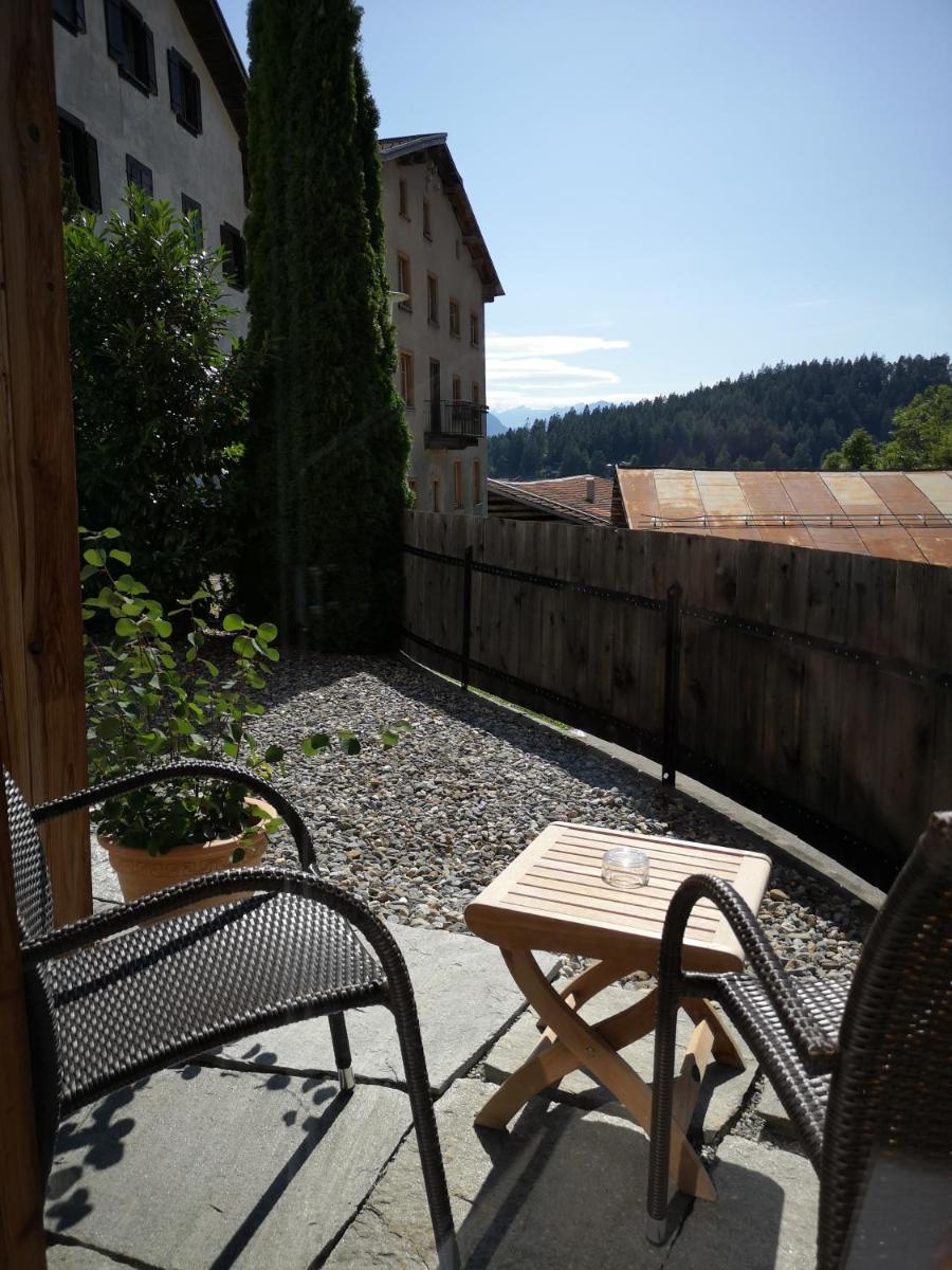 outdoor BBQ area