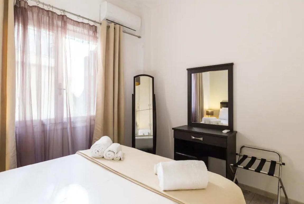 Across Acropolis Museum chic design apartment!