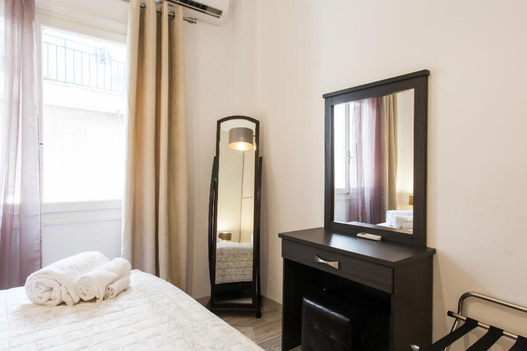 Across Acropolis Museum chic design apartment!