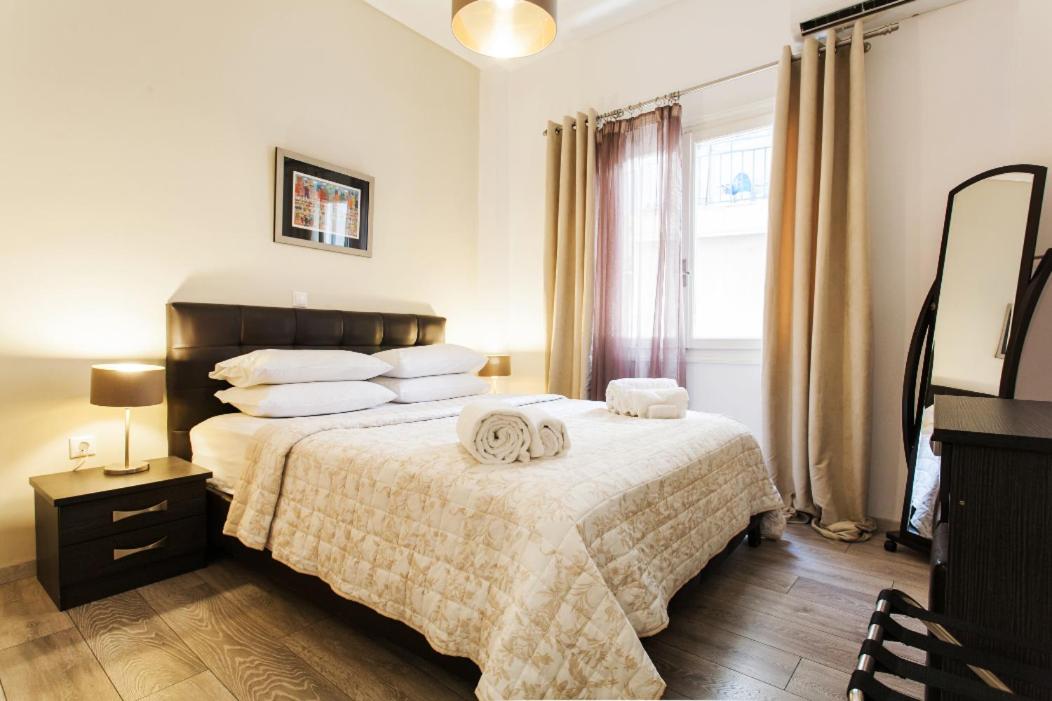 Across Acropolis Museum chic design apartment!