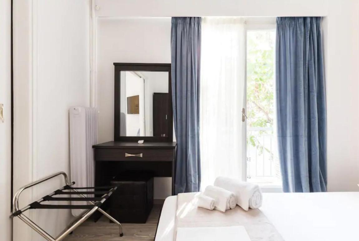 Across Acropolis Museum chic design apartment!