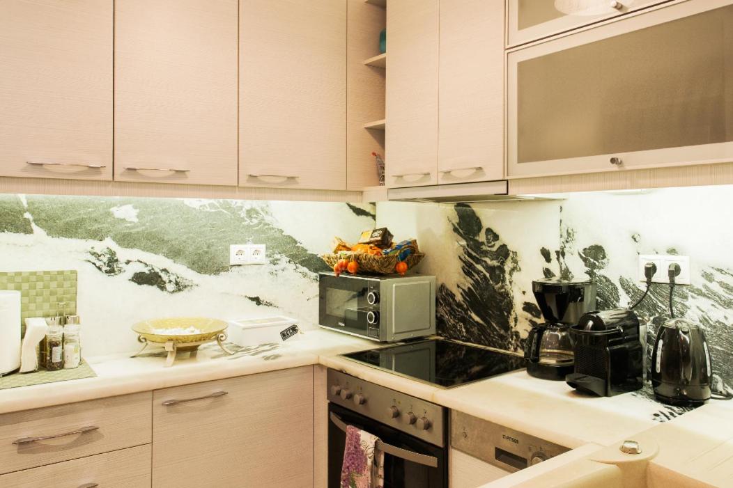 Across Acropolis Museum chic design apartment!