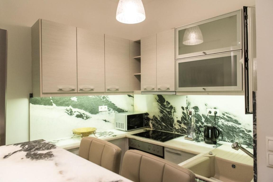 Across Acropolis Museum chic design apartment!