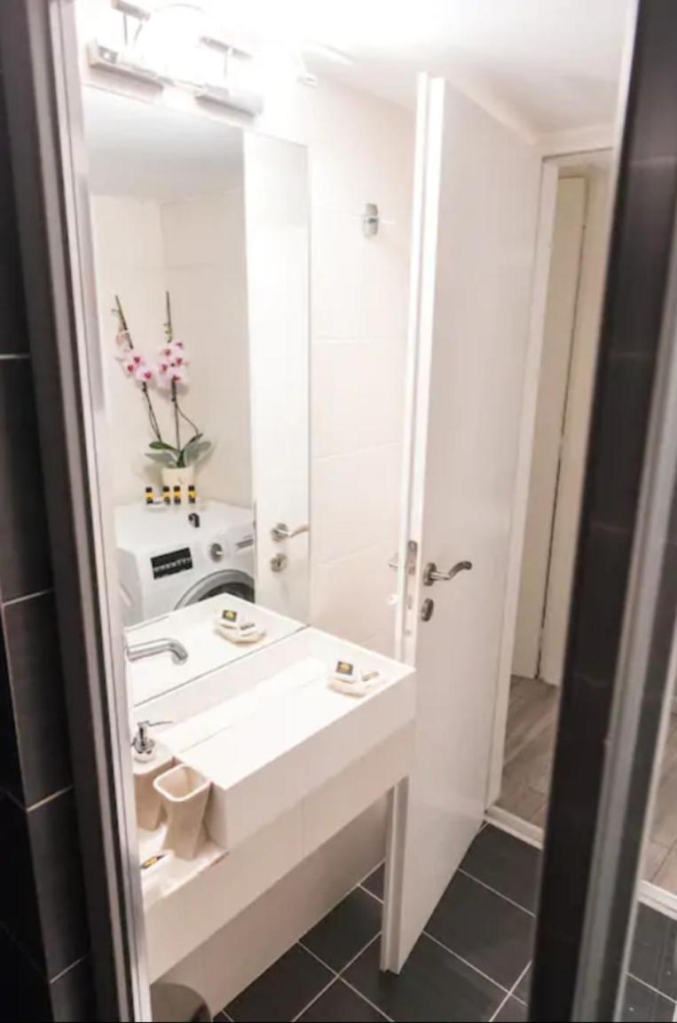 Across Acropolis Museum chic design apartment!