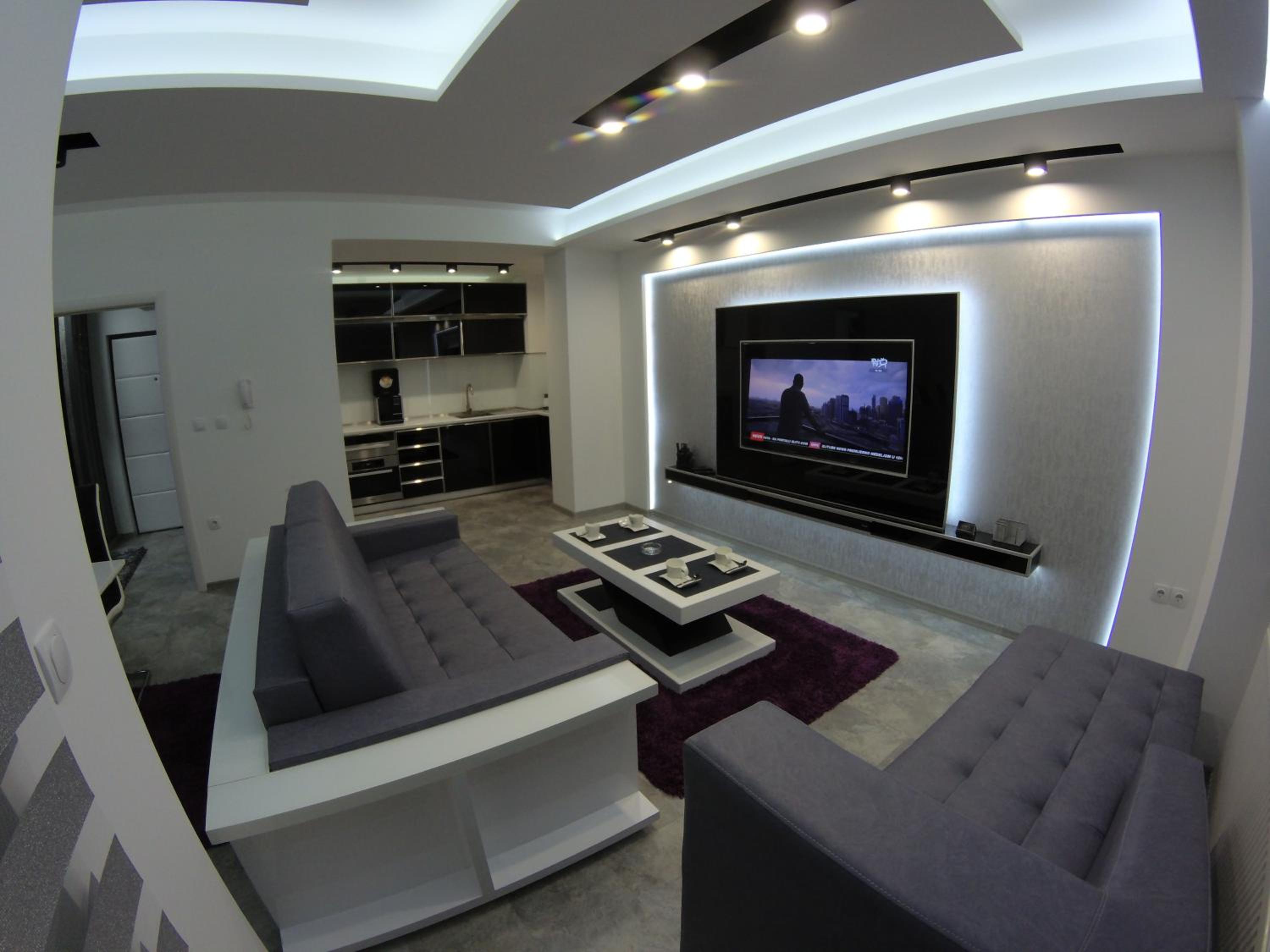 Grey apartment view 2