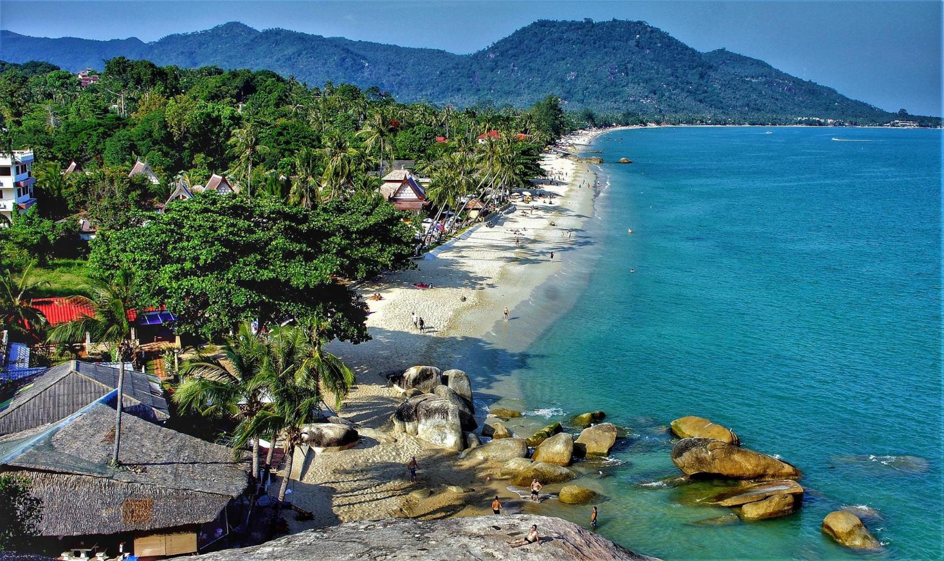 Pink House Guest House Lamai - Pool & Sea View