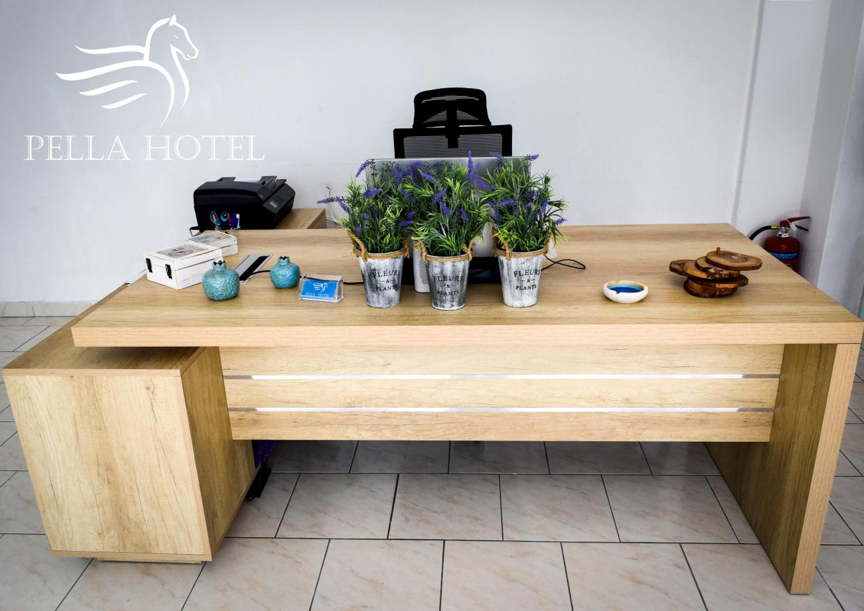 hotel reception