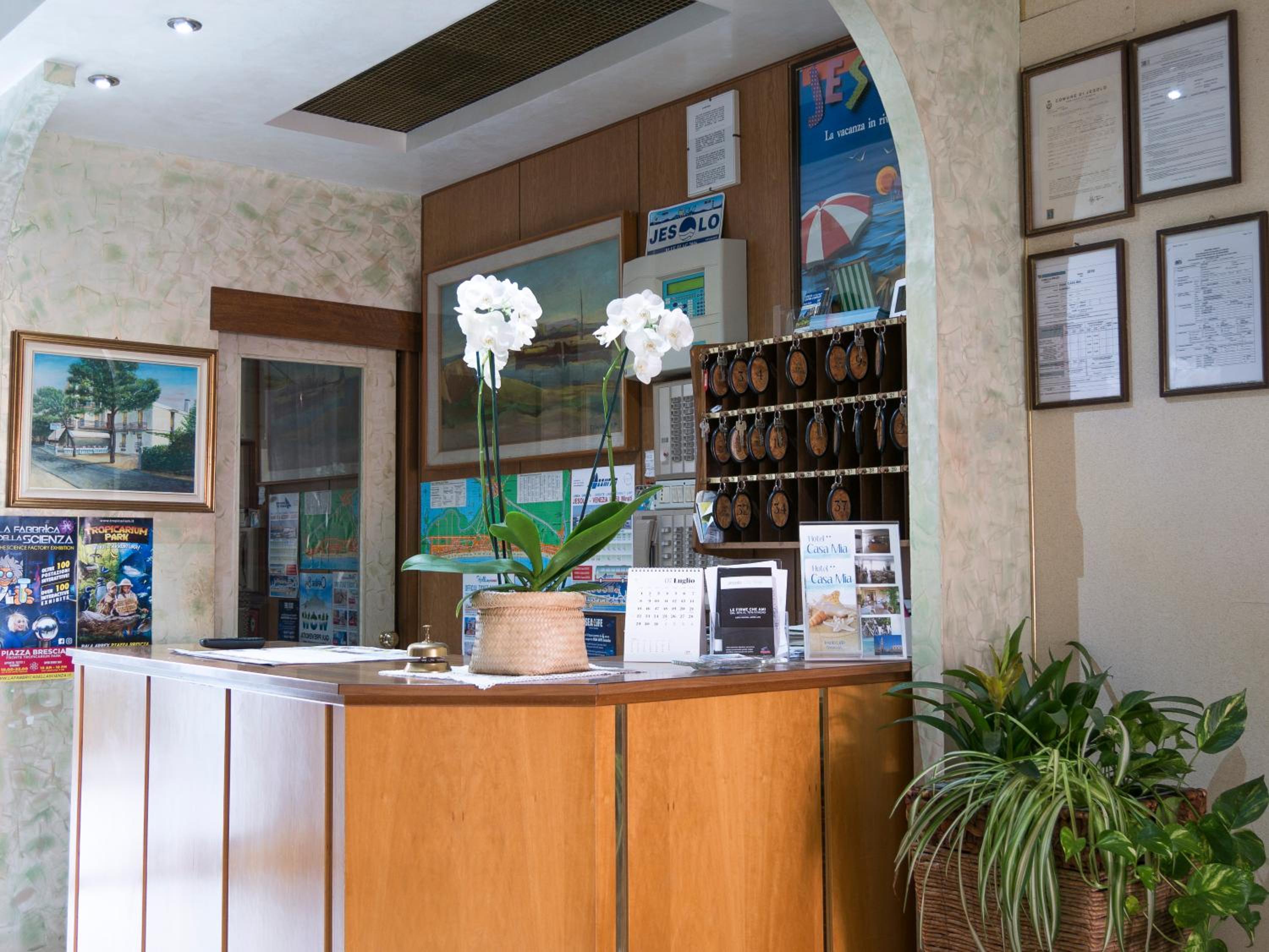 hotel reception