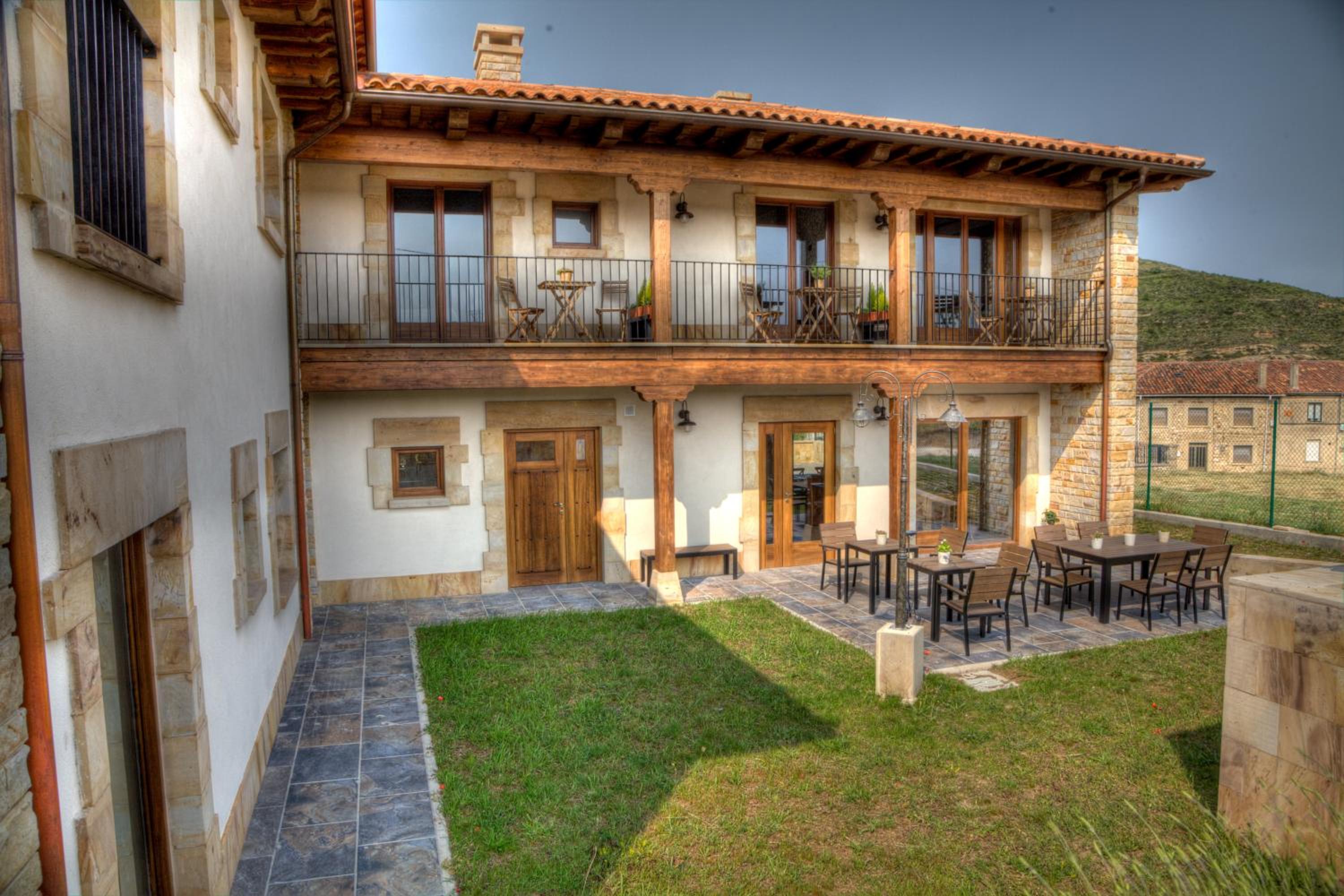 outdoor BBQ area