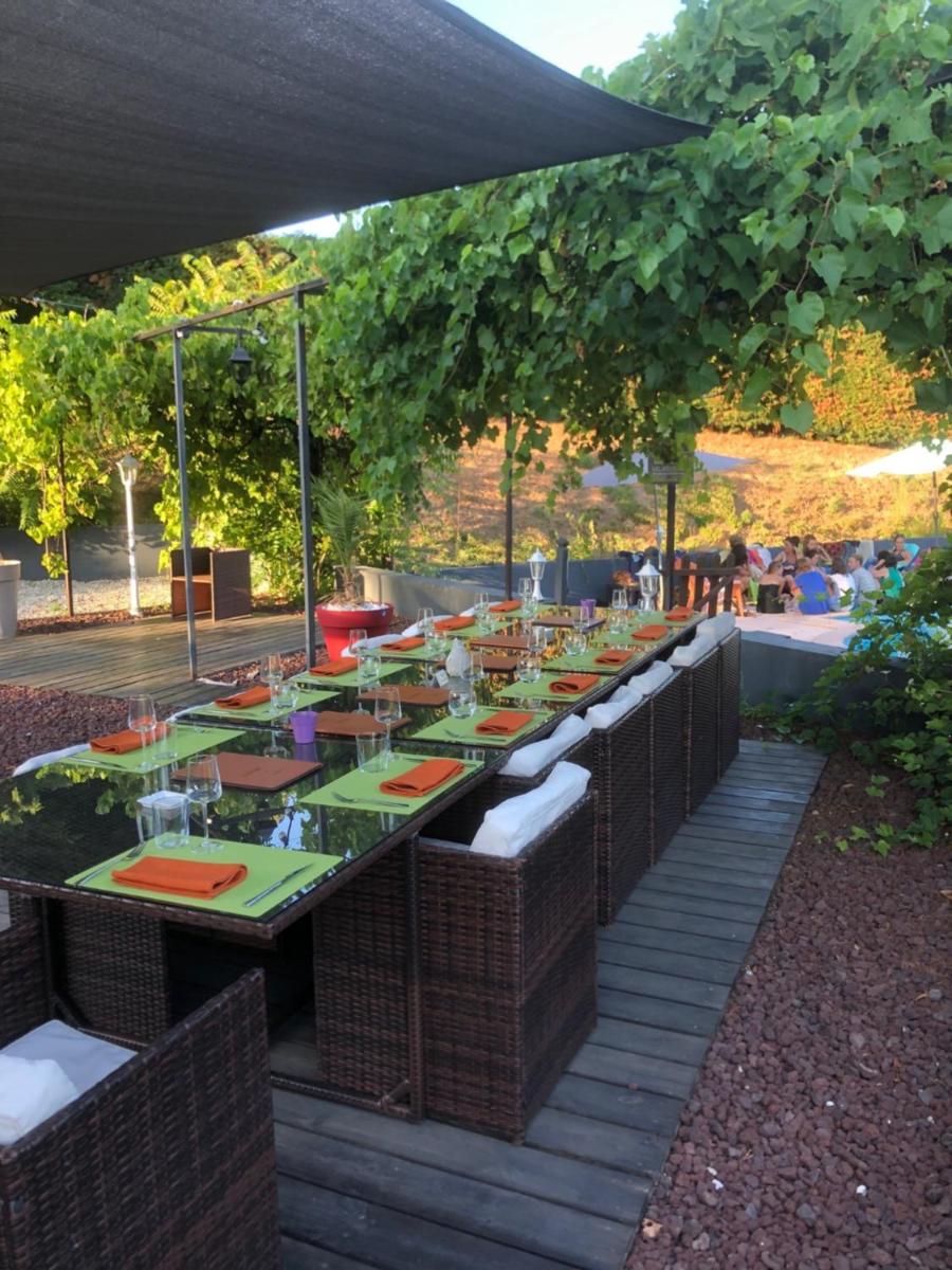 outdoor BBQ area