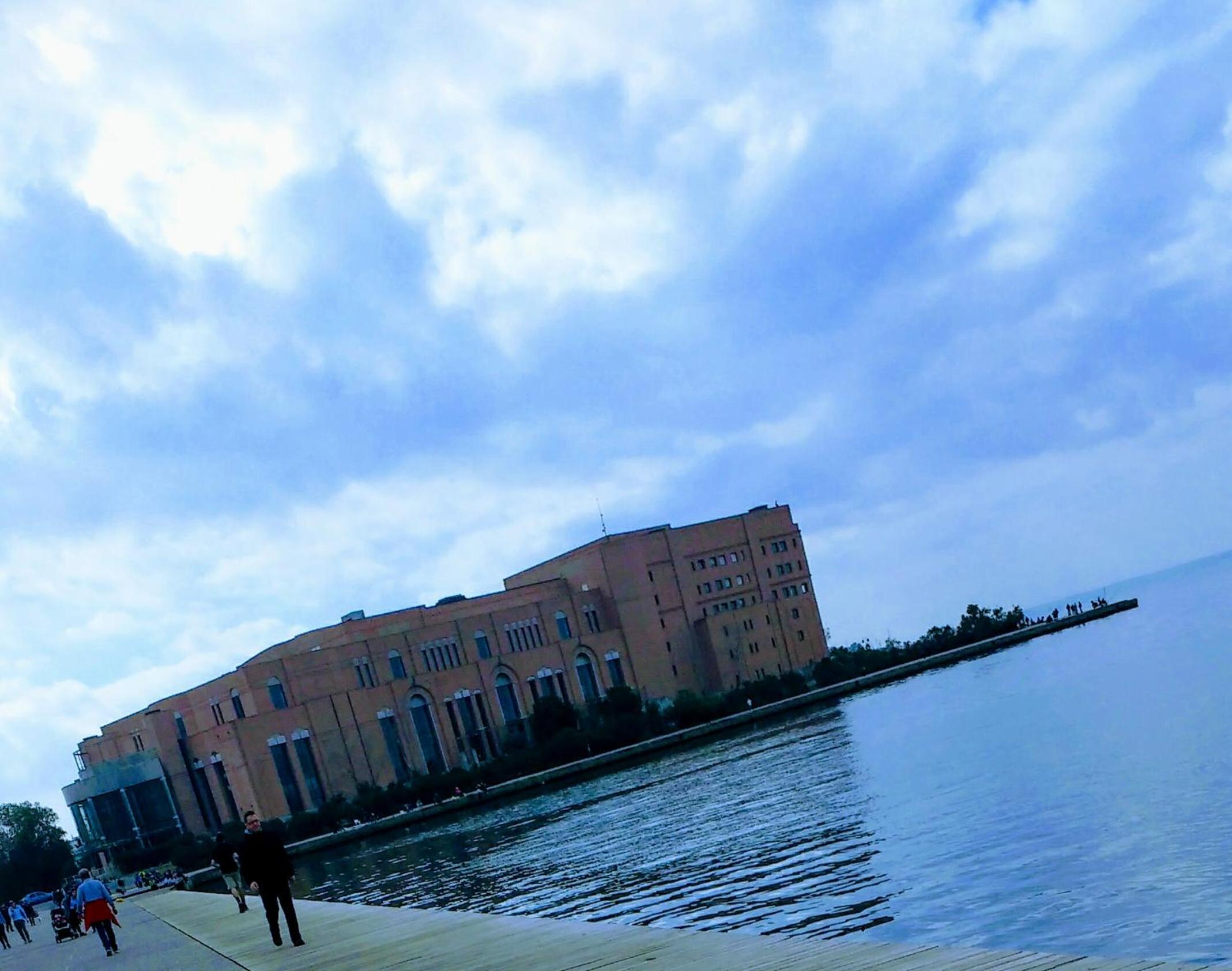 CENTER near the sea and metro and conference center of concert hall view 2