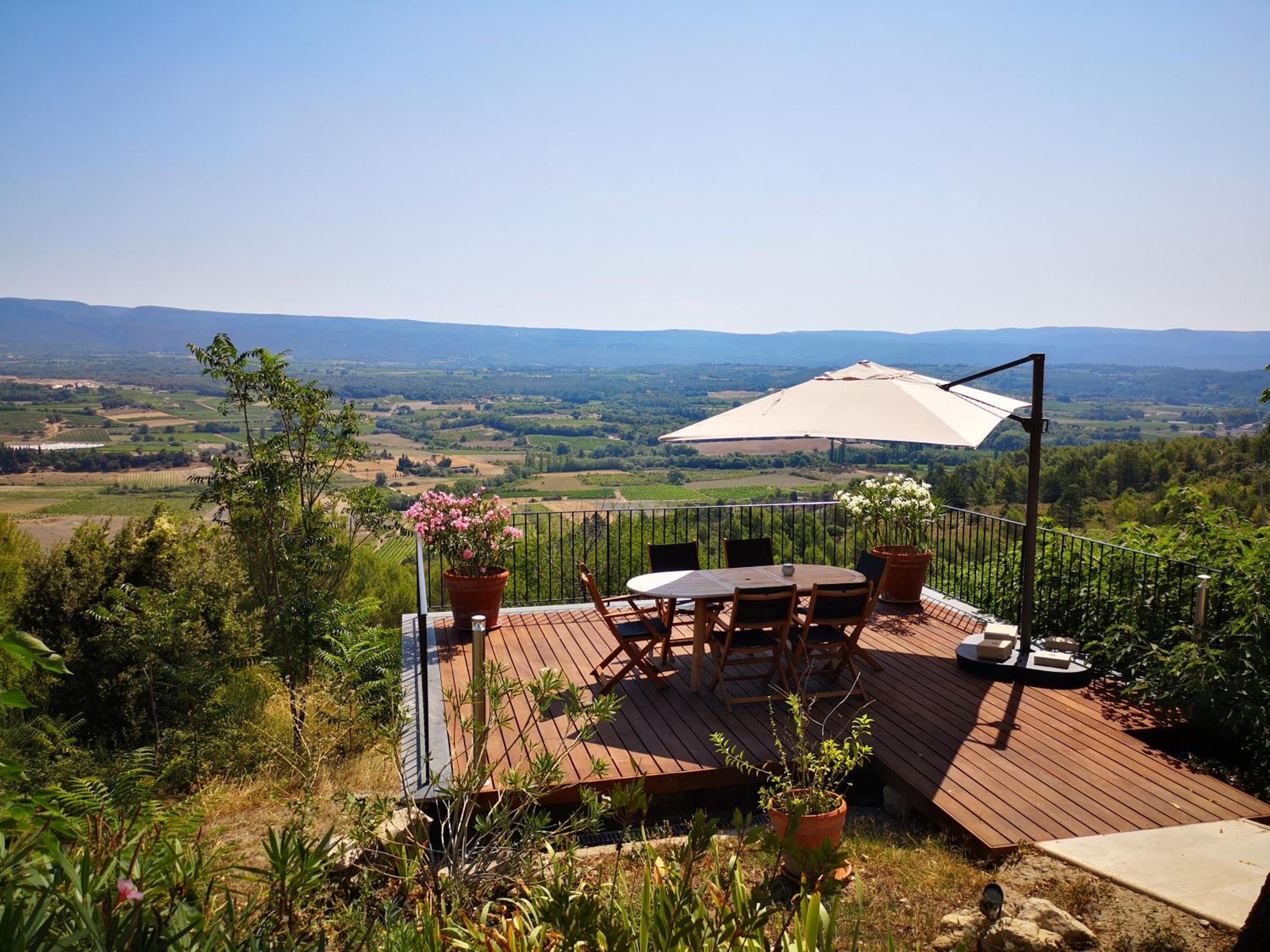 outdoor BBQ area