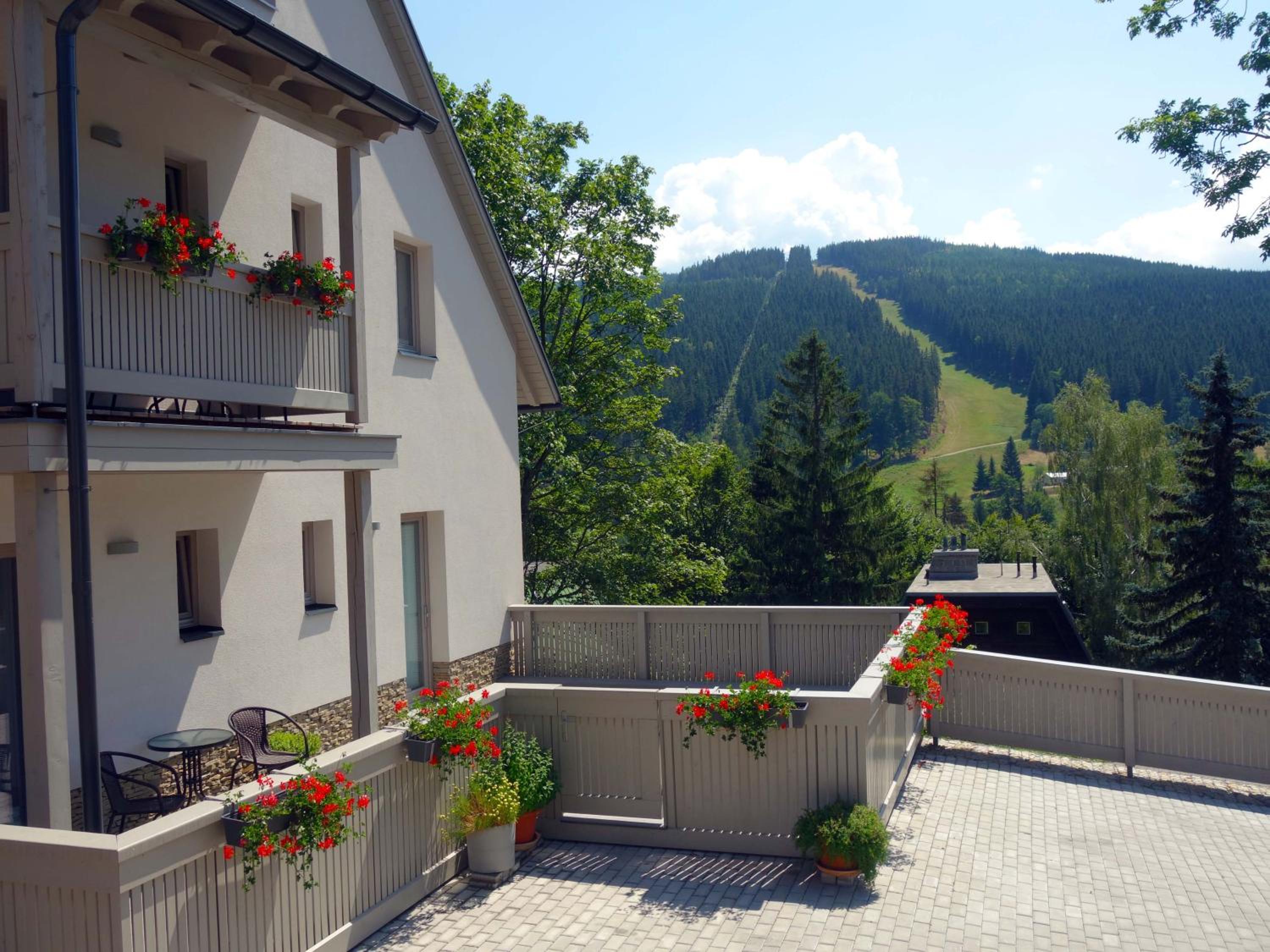 Pension Valon view 2