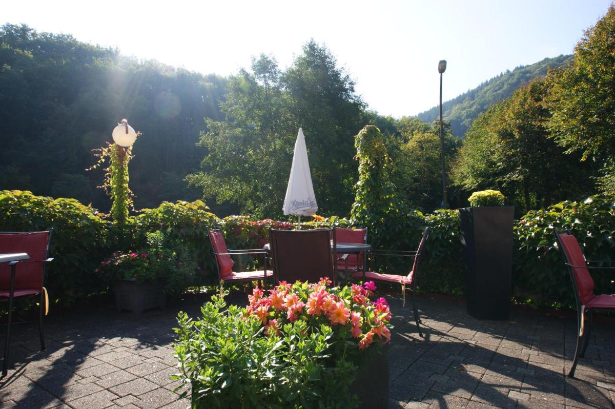 outdoor BBQ area