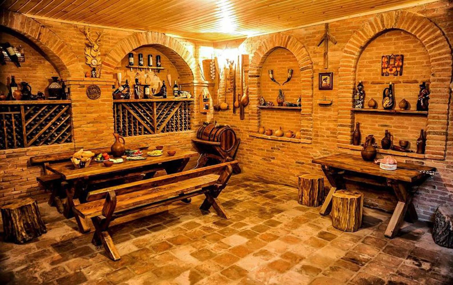 apartamenti Laliashvilebi's wine cellar view 3