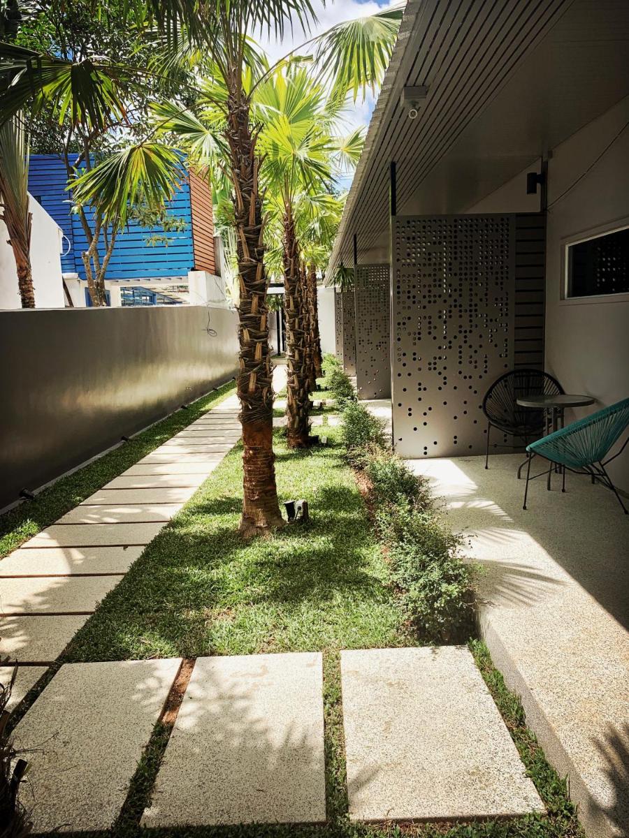 outdoor BBQ area