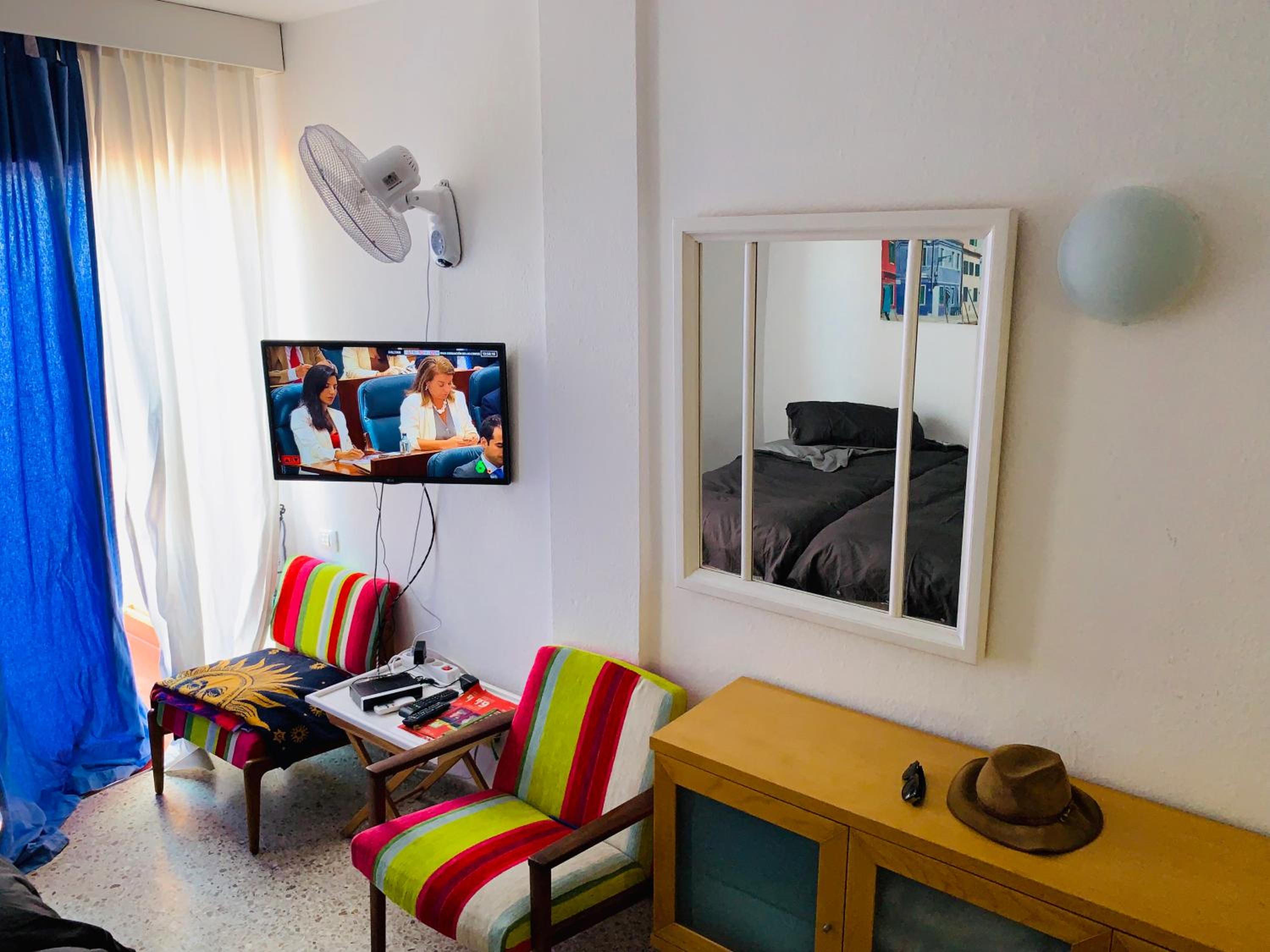 Estudio Ático Sol y Playa piscina