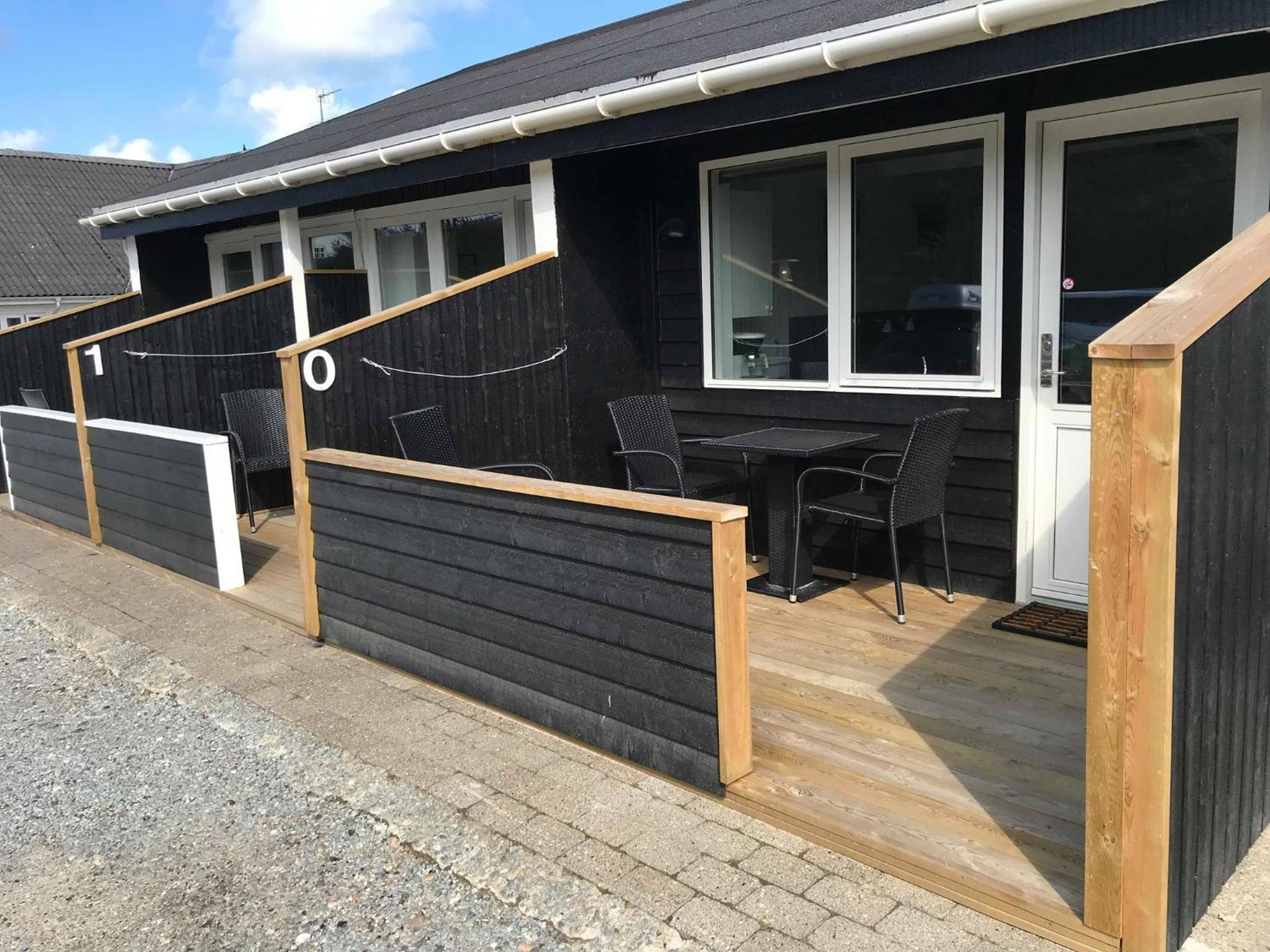outdoor BBQ area