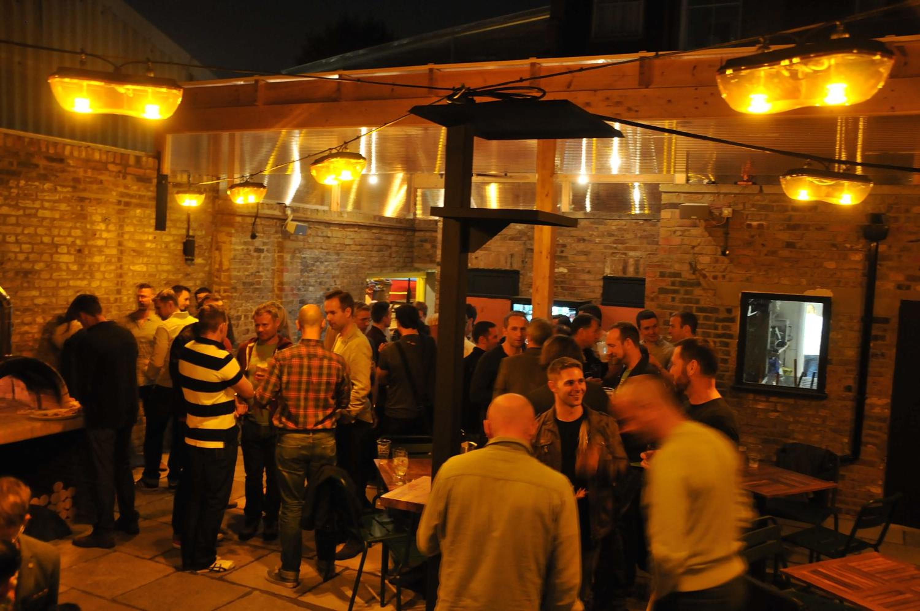 outdoor bbq area
