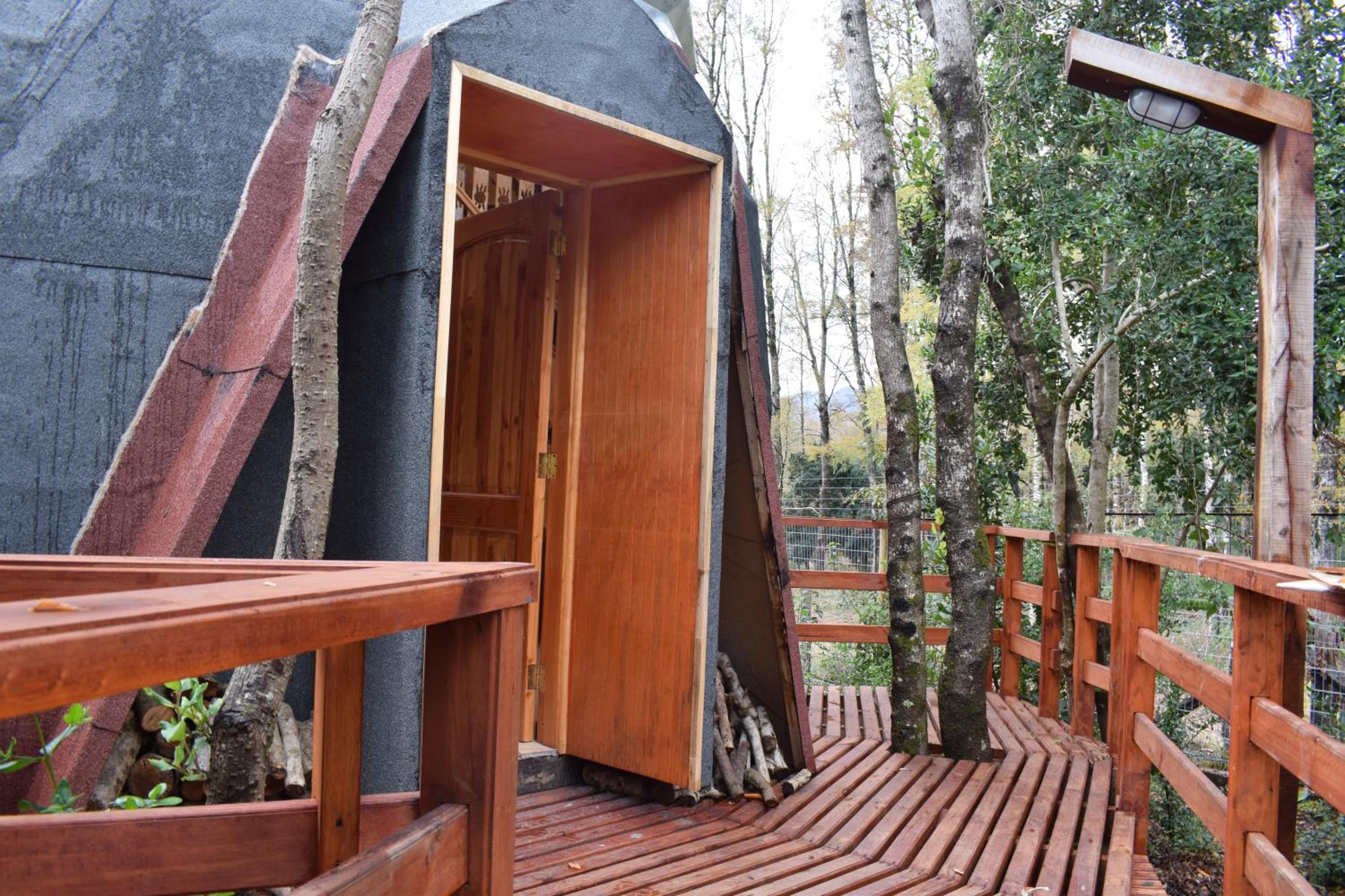 Jardín de domos: Pucon