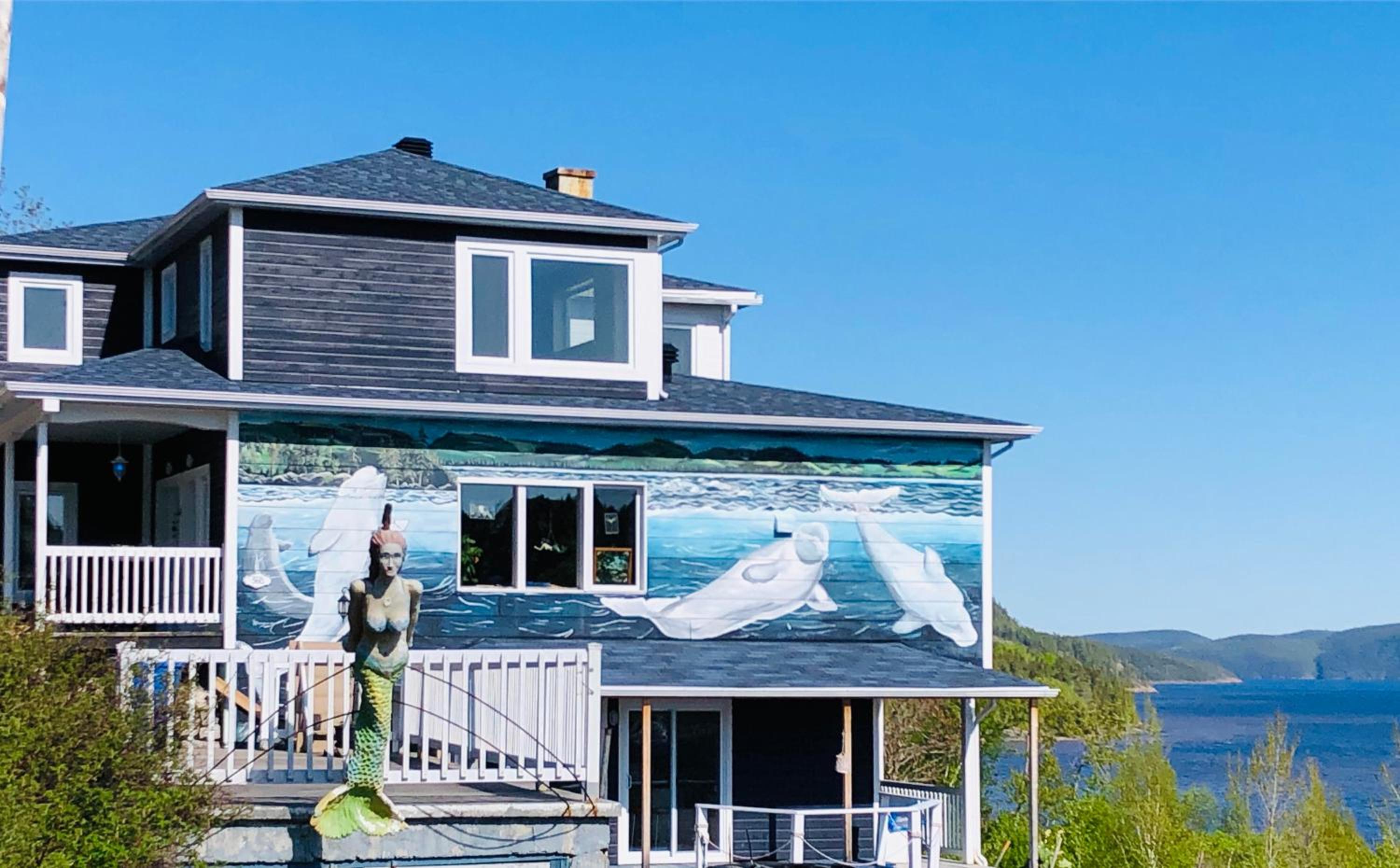 Suite 1 Flèche du fjord vue Saguenay Monts Valin