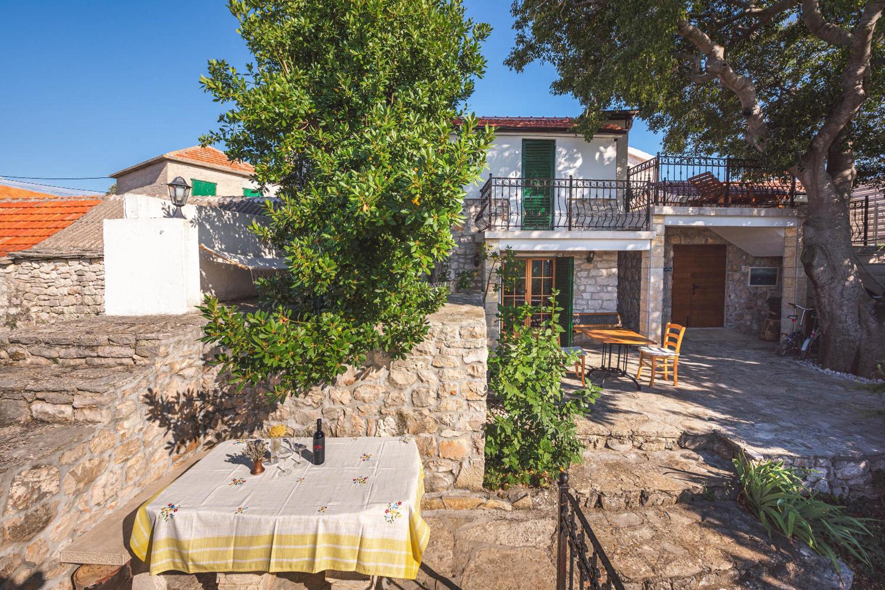 Authentic House Pelegrinka with Olive and Lemon Garden view 5