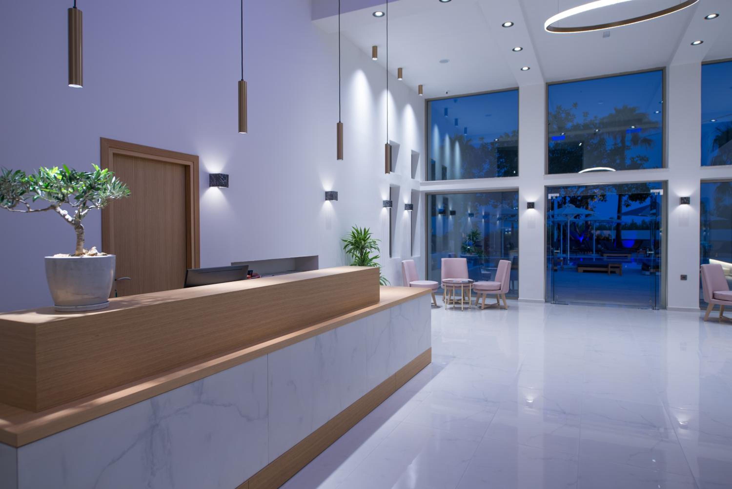 hotel reception