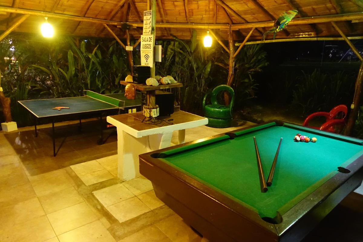 outdoor BBQ area