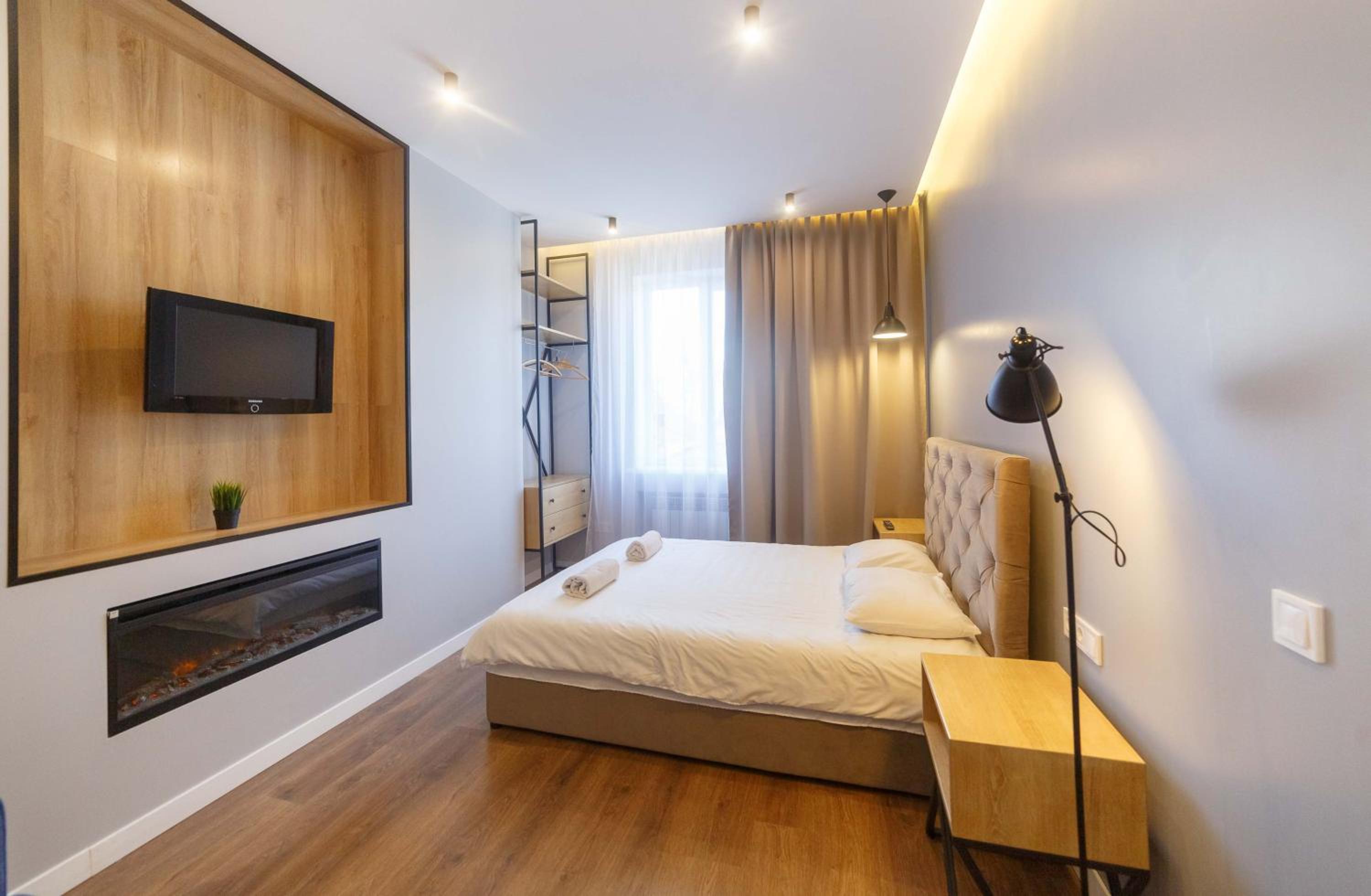Loft apartment in old Lviv AC Fireplace