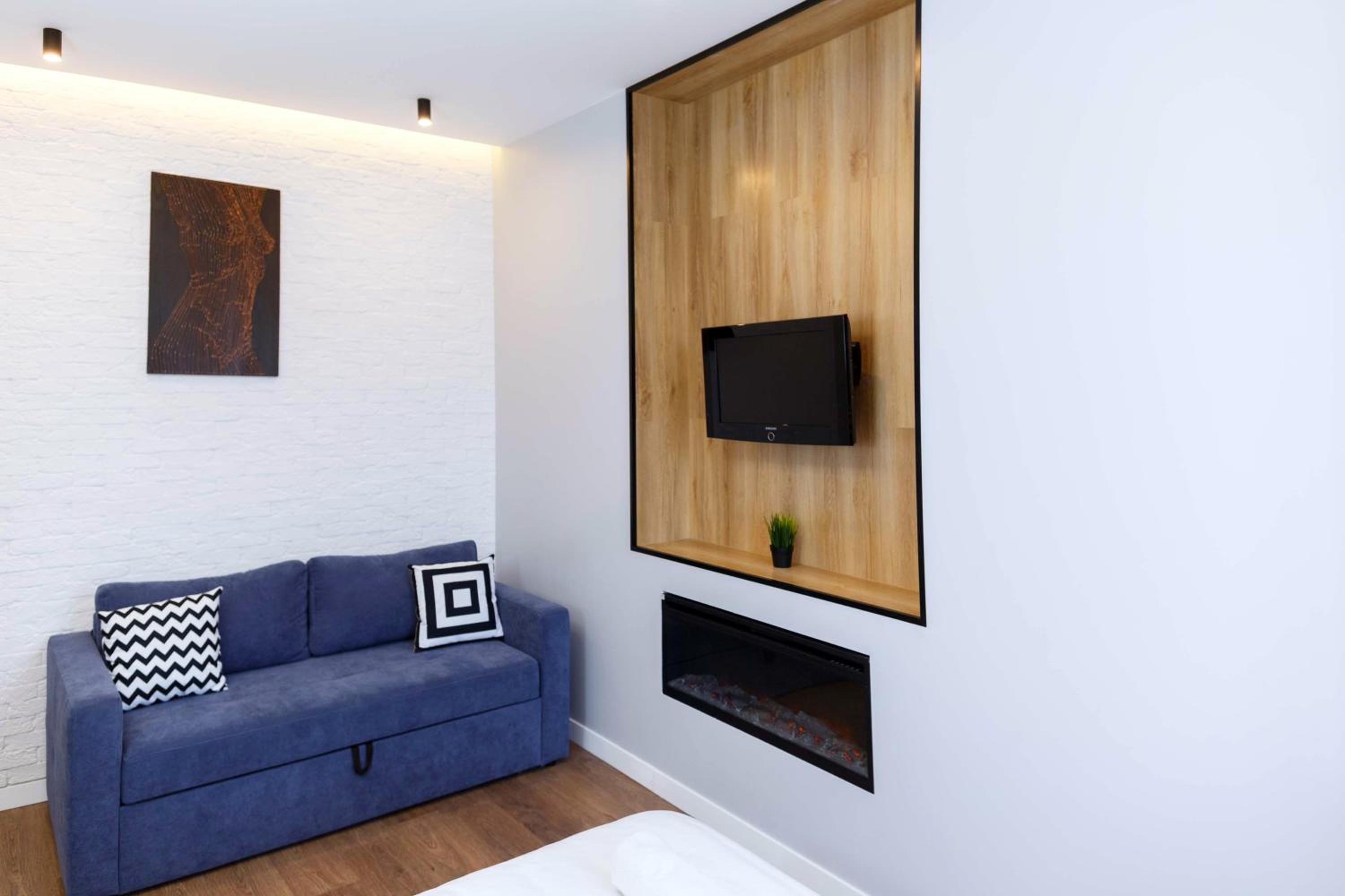 Loft apartment in old Lviv AC Fireplace