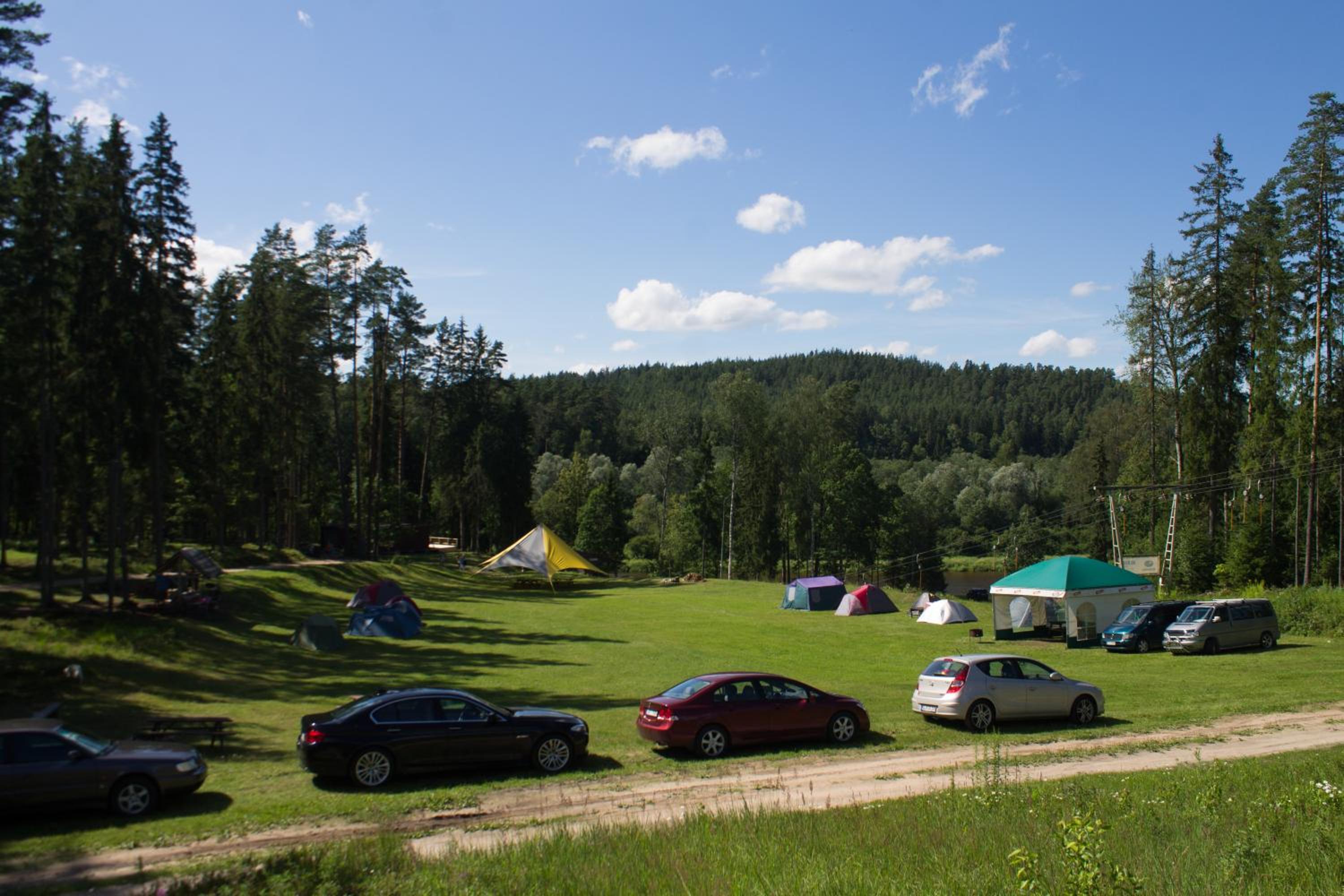 Kempings Ozolkalns view 4