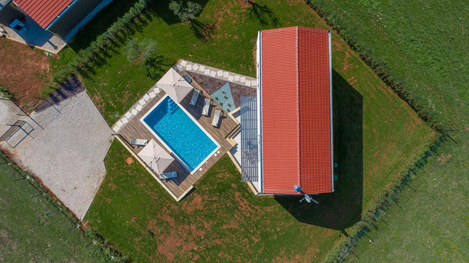 Luxury villa Fratello in Istria, private pool