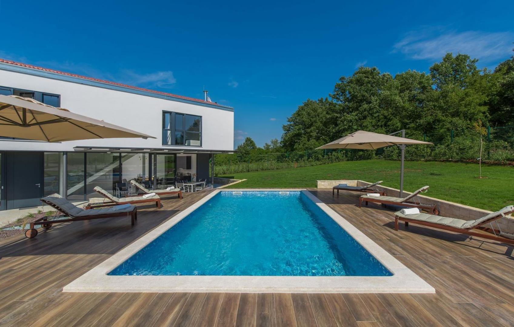 Luxury villa Fratello in Istria, private pool