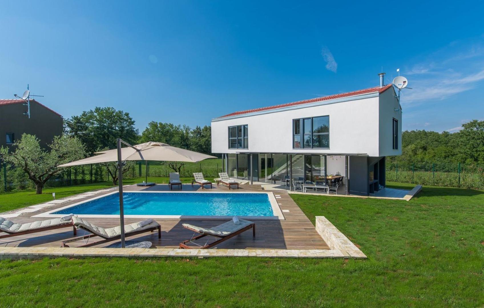 Luxury villa Fratello in Istria, private pool