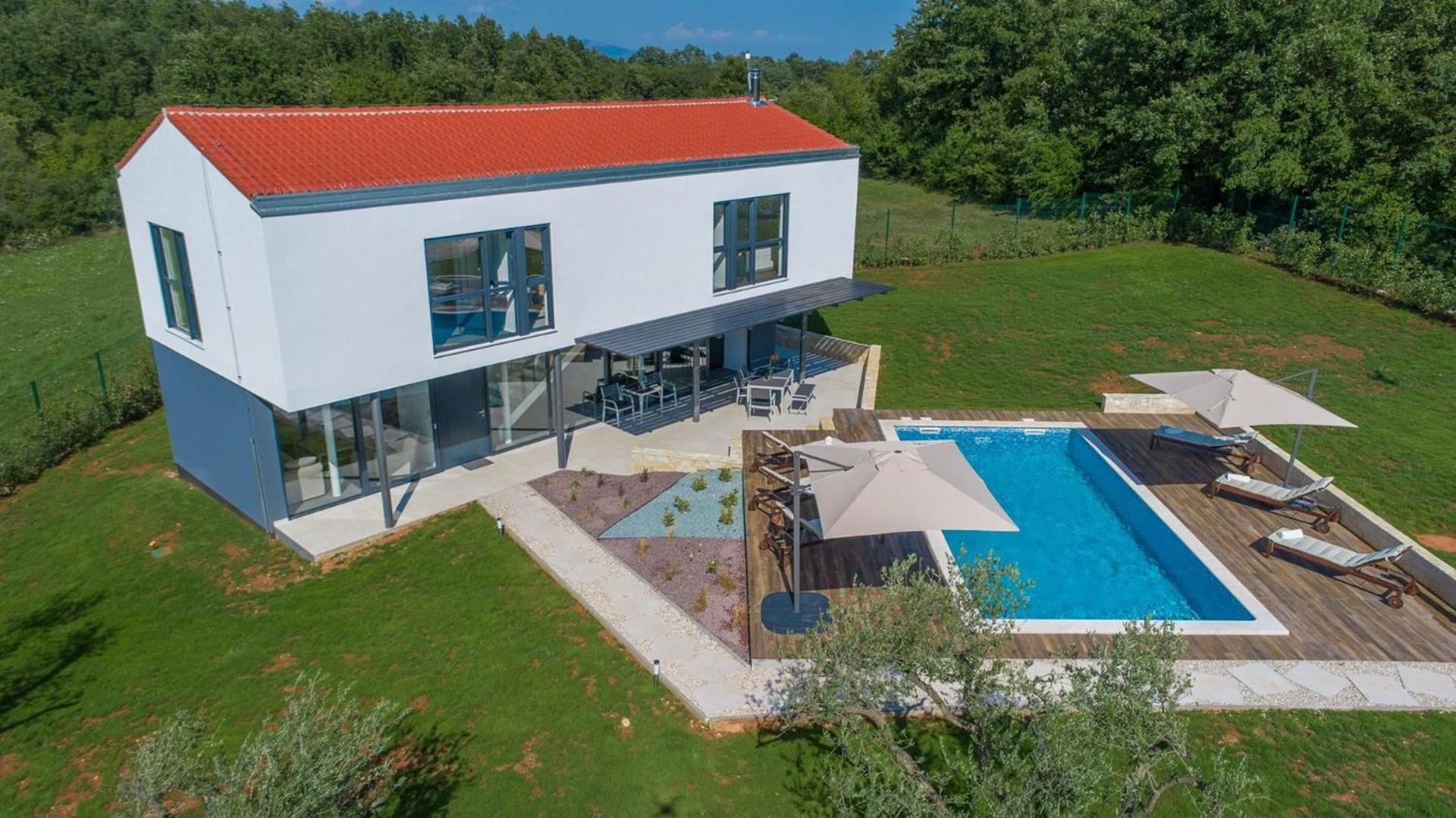 Luxury villa Fratello in Istria, private pool
