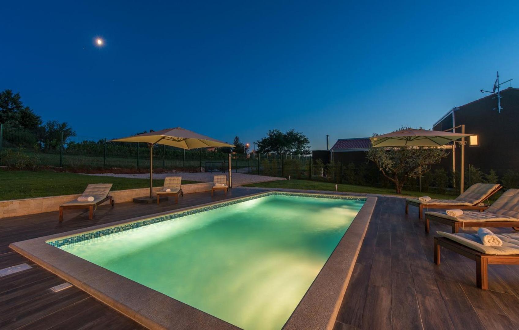 Luxury villa Fratello in Istria, private pool