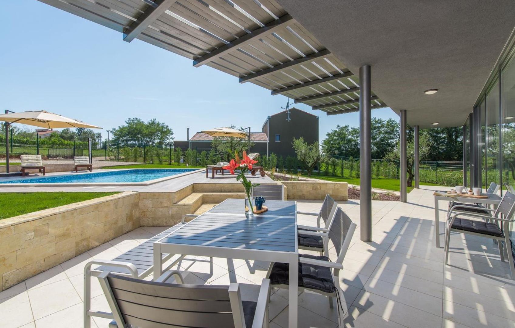 Luxury villa Fratello in Istria, private pool