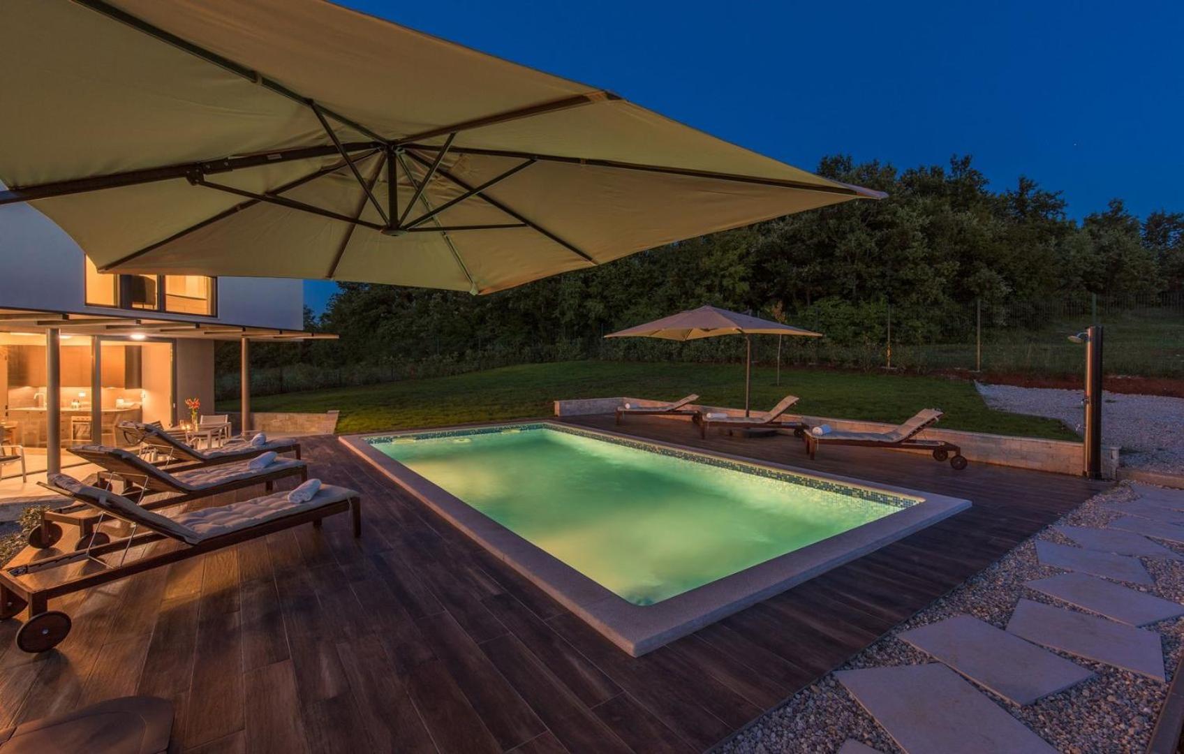 Luxury villa Fratello in Istria, private pool