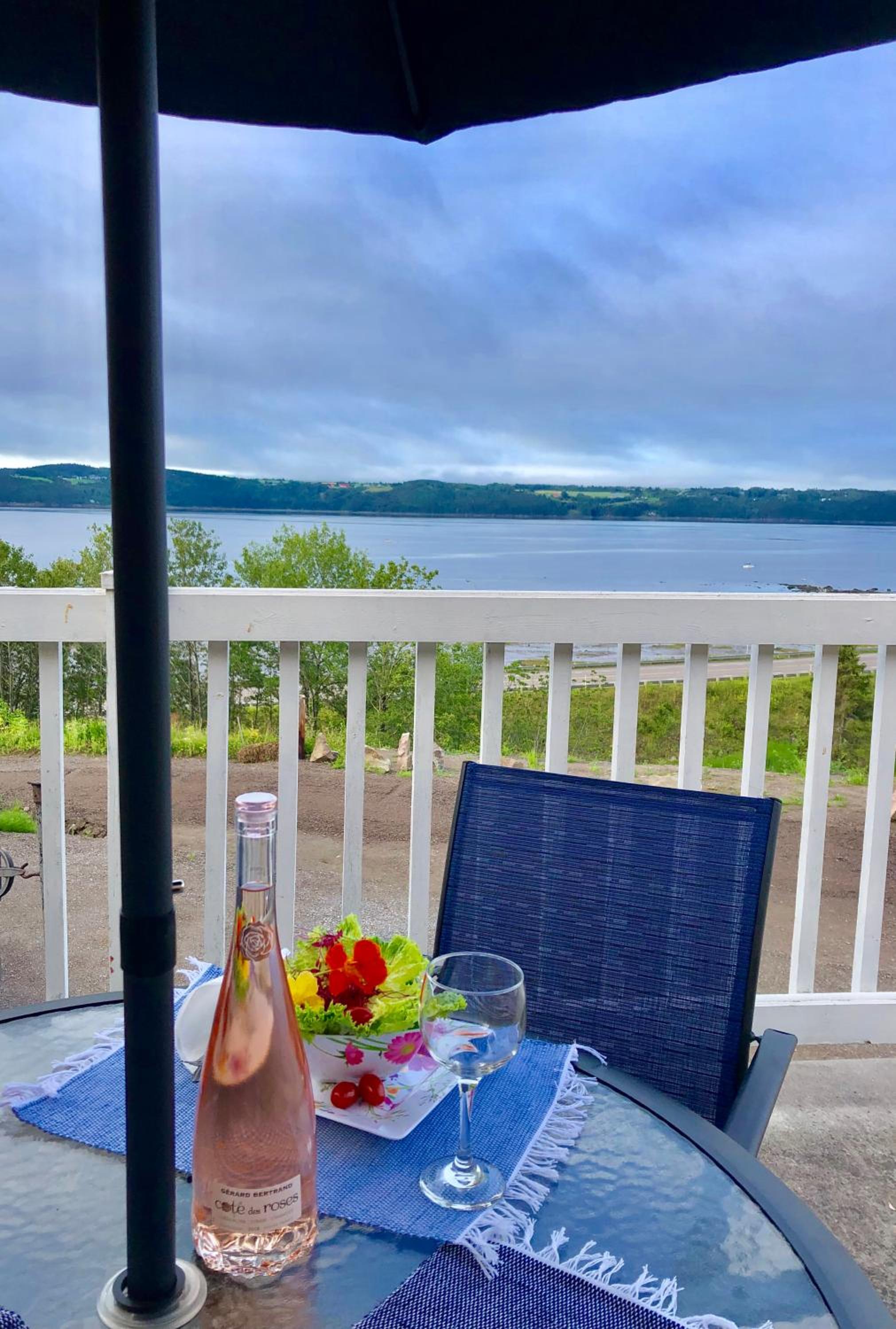 Suite 1 Flèche du fjord vue Saguenay Monts Valin
