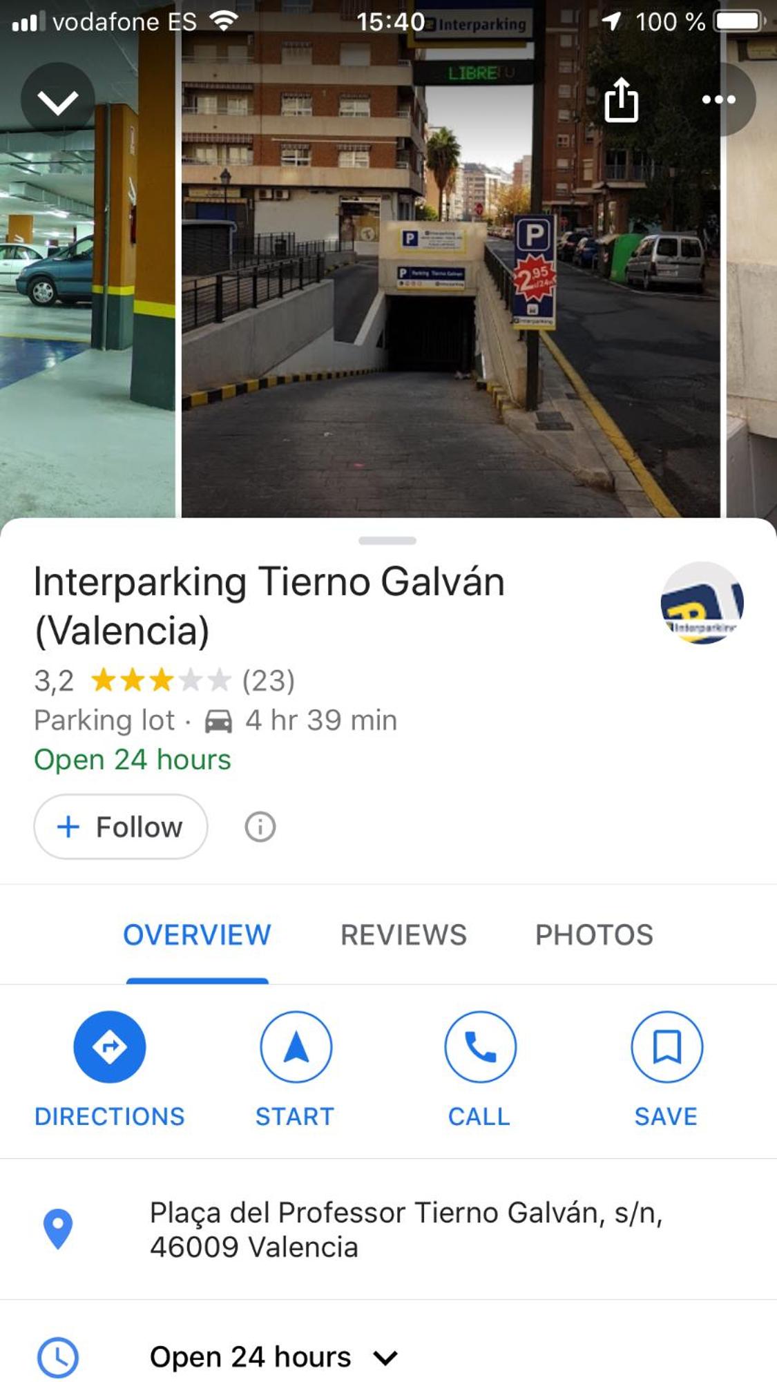 parking