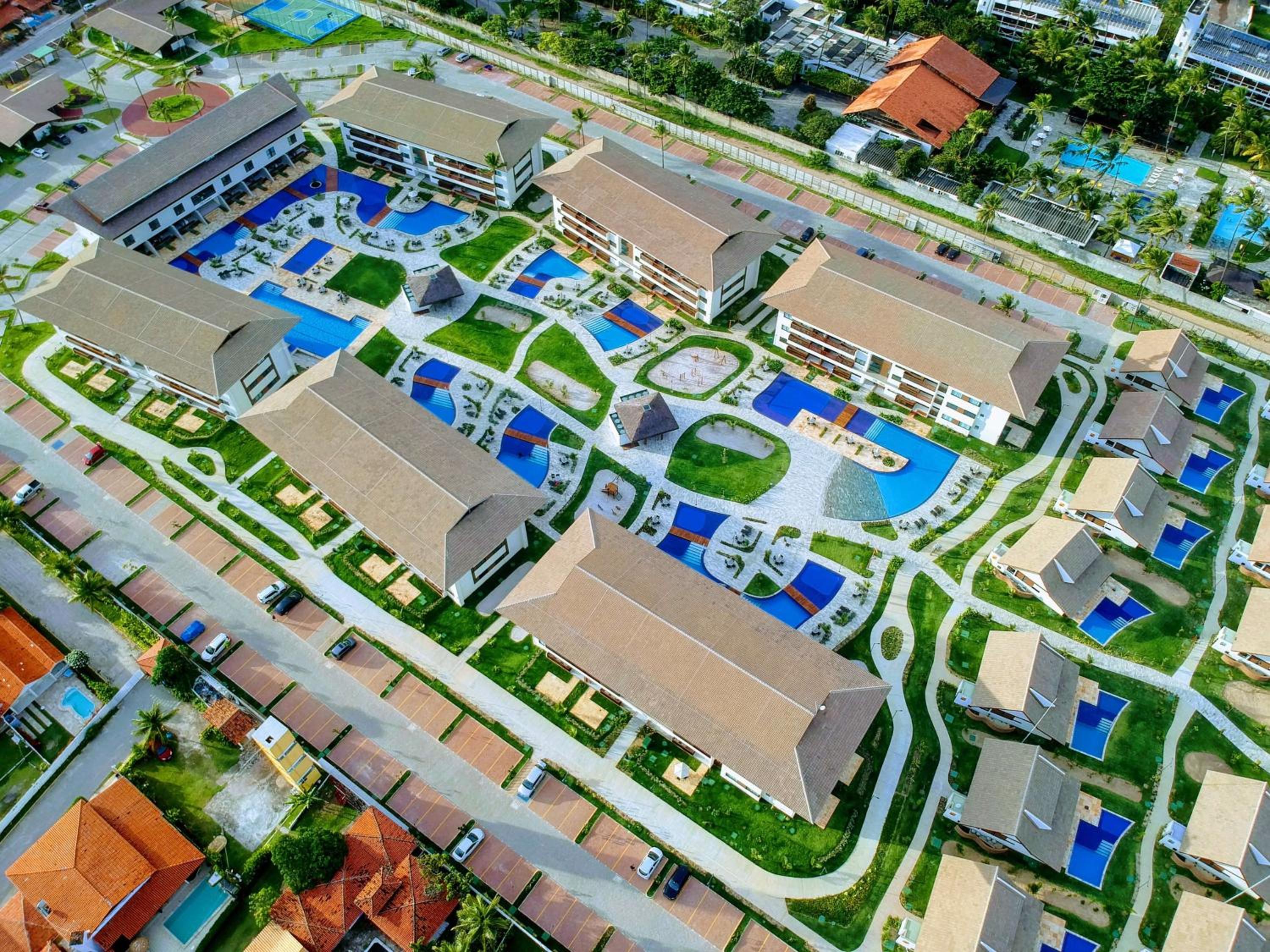 Flat Térreo Beira-Mar no resort Cupe Beach Living em Porto de Galinhas