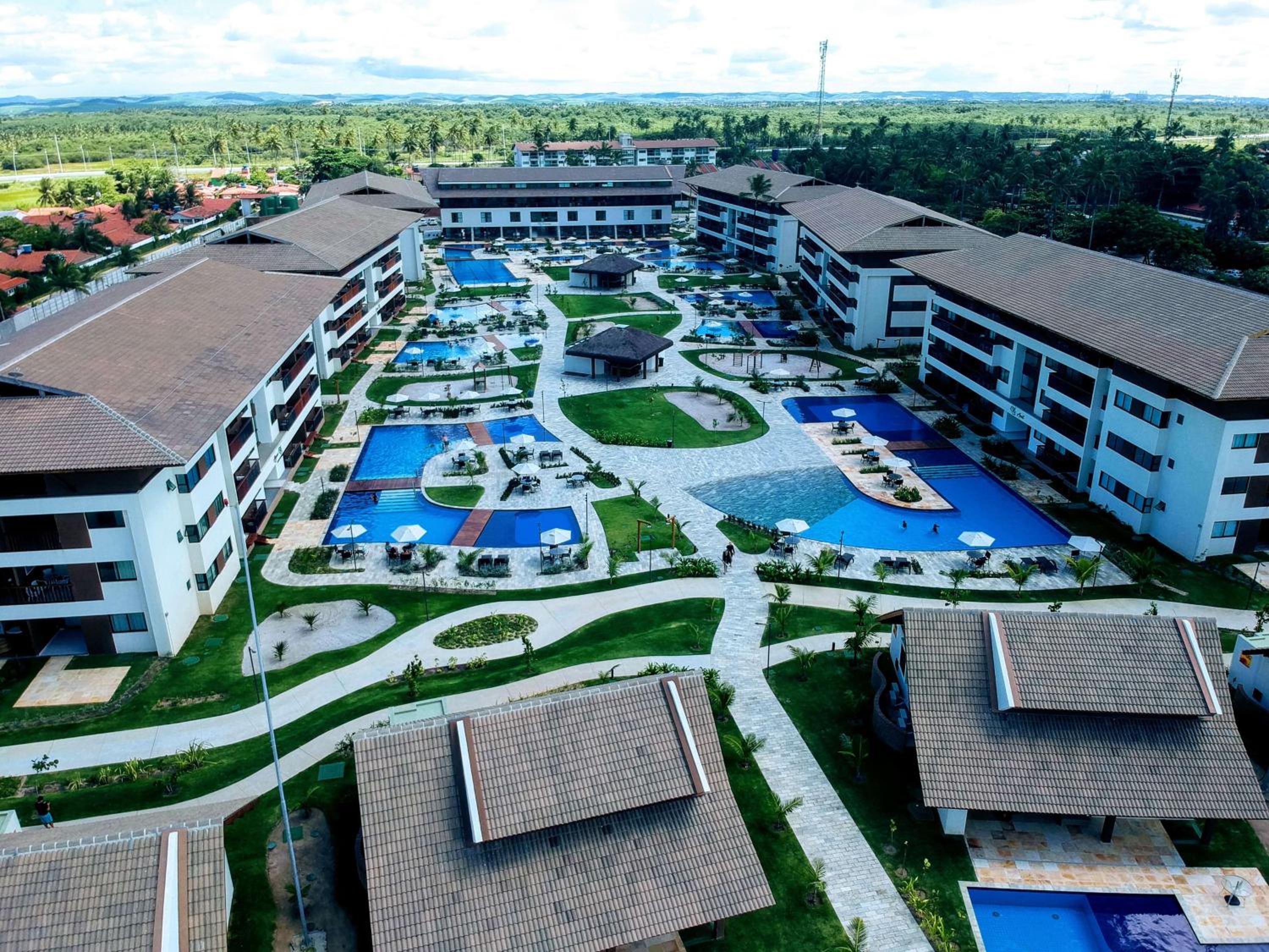 Flat Térreo Beira-Mar no resort Cupe Beach Living em Porto de Galinhas