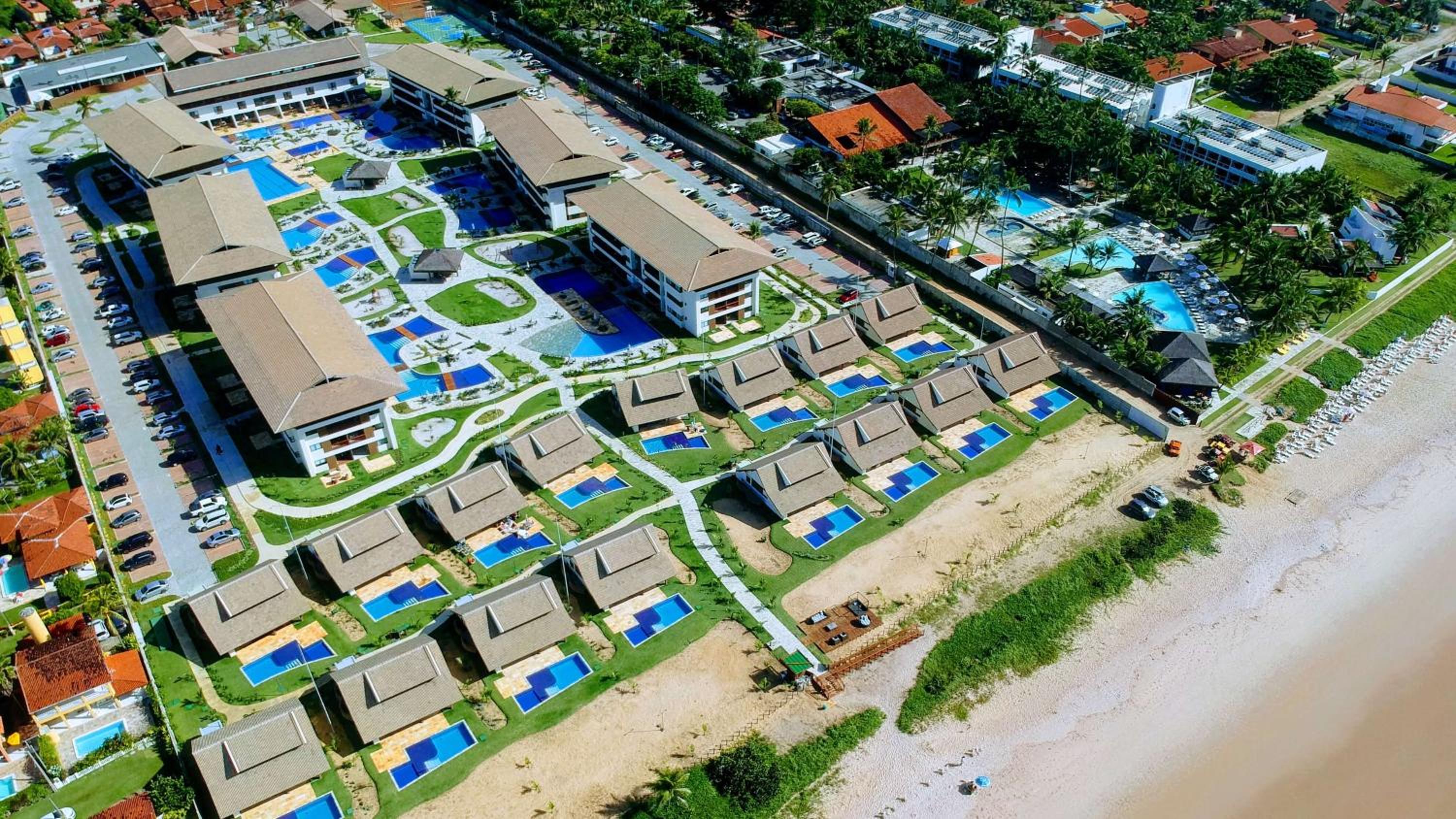 Flat Térreo Beira-Mar no resort Cupe Beach Living em Porto de Galinhas
