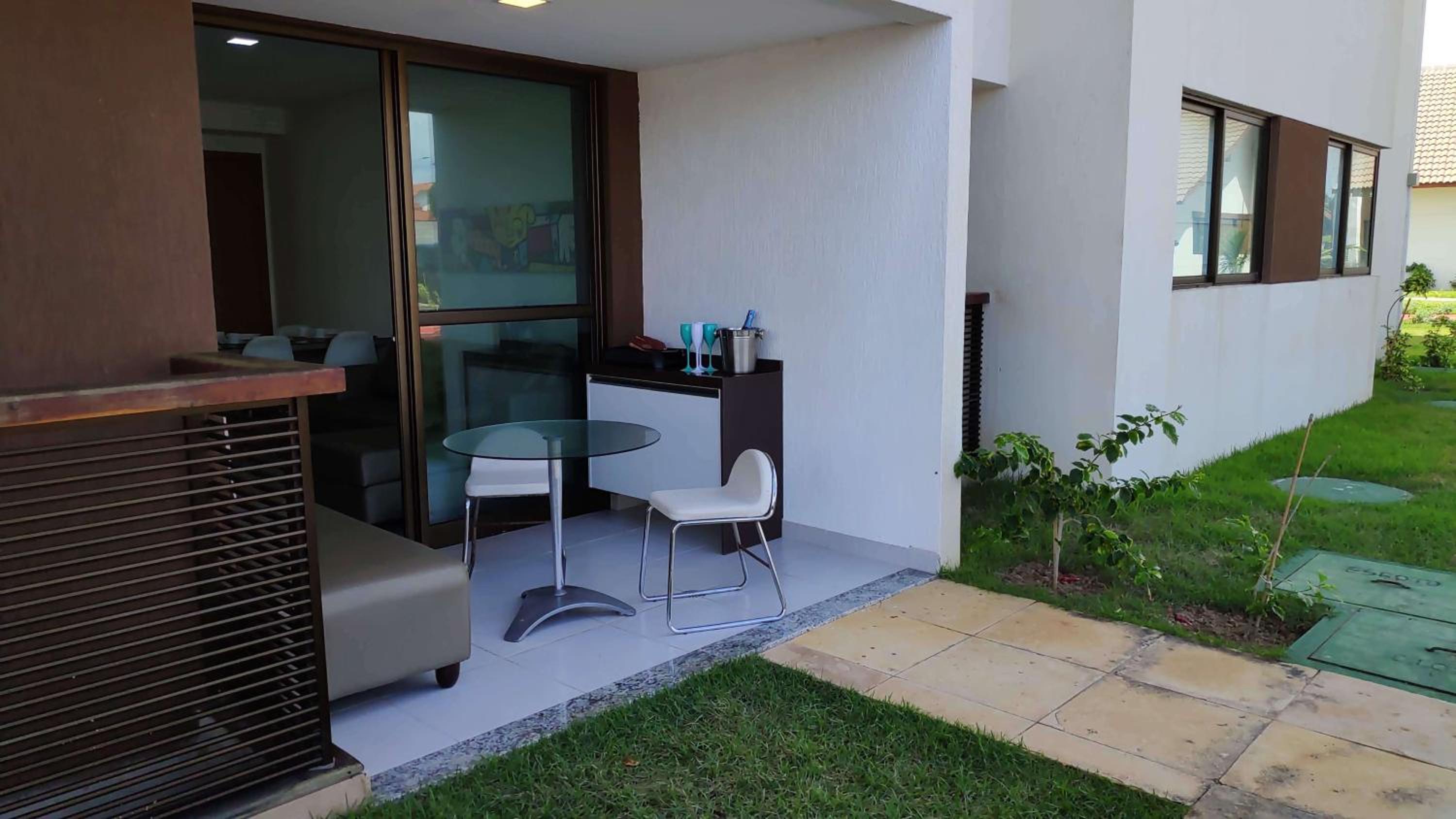 Flat Térreo Beira-Mar no resort Cupe Beach Living em Porto de Galinhas
