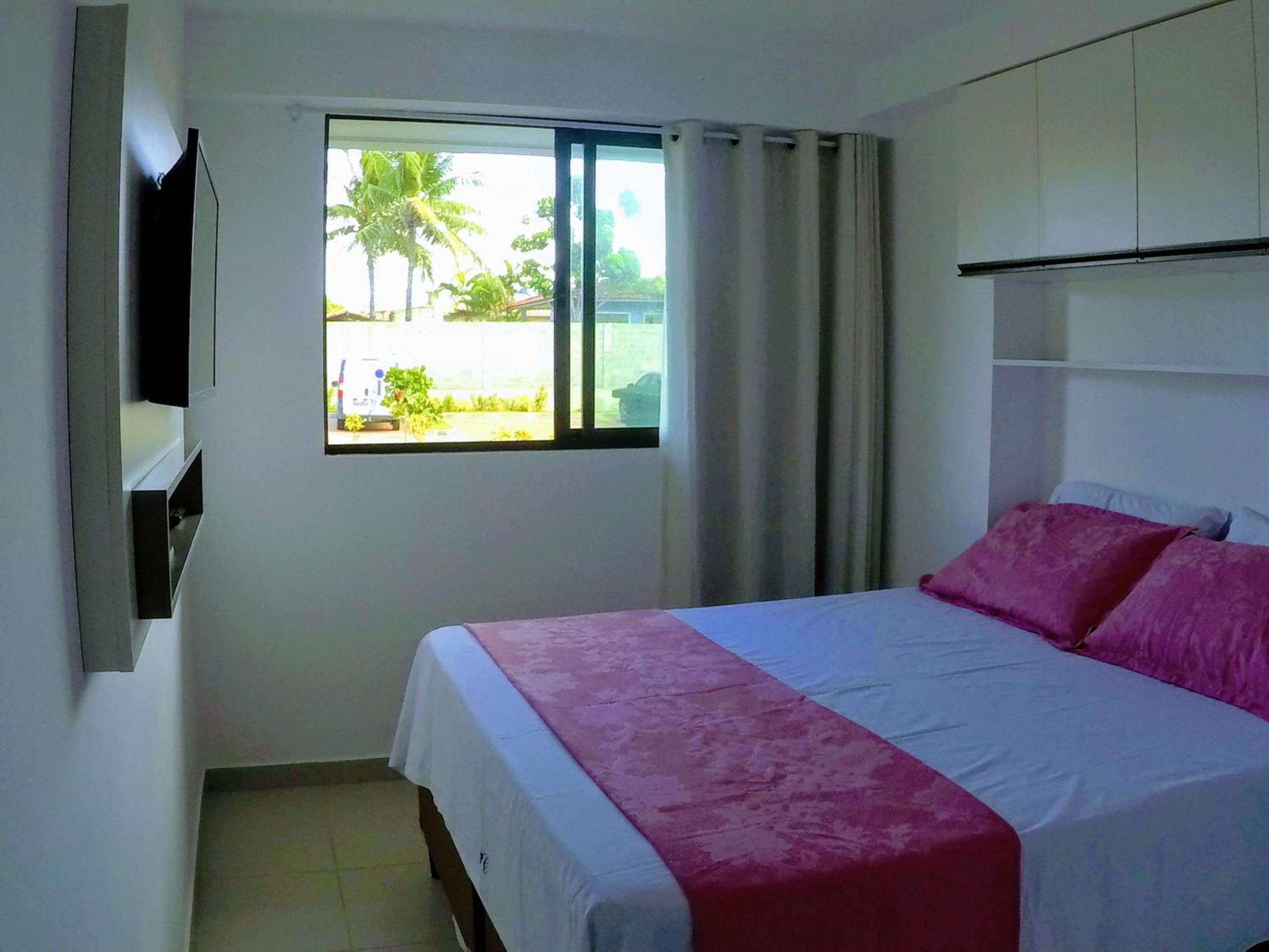Flat Térreo Beira-Mar no resort Cupe Beach Living em Porto de Galinhas